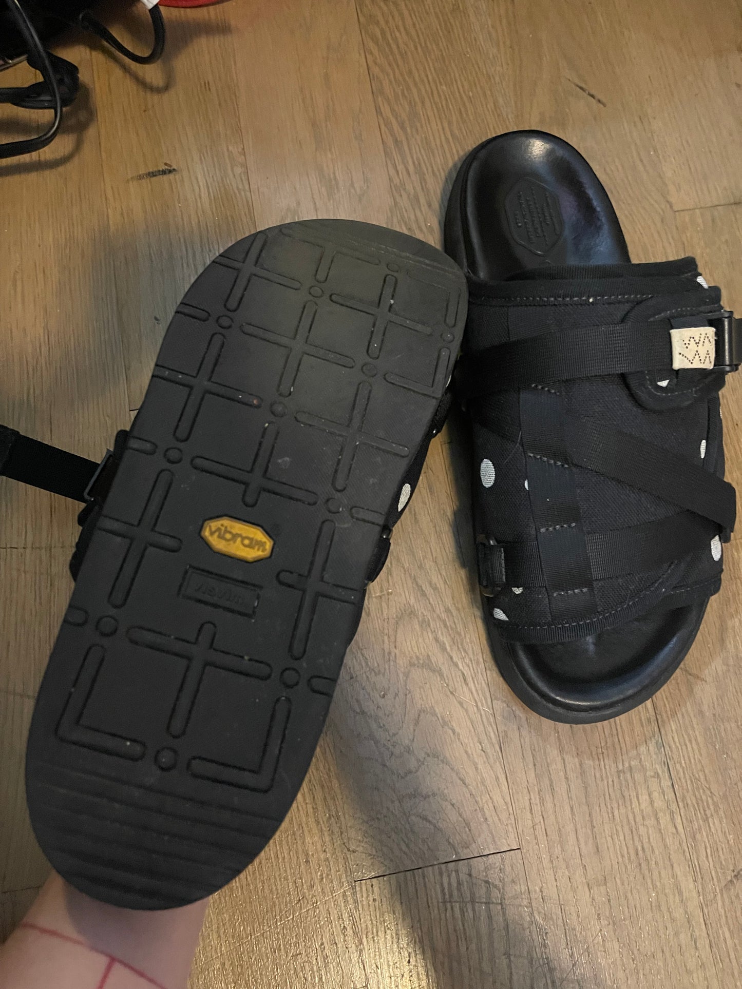 Visvim pokadot christo sandal FW20