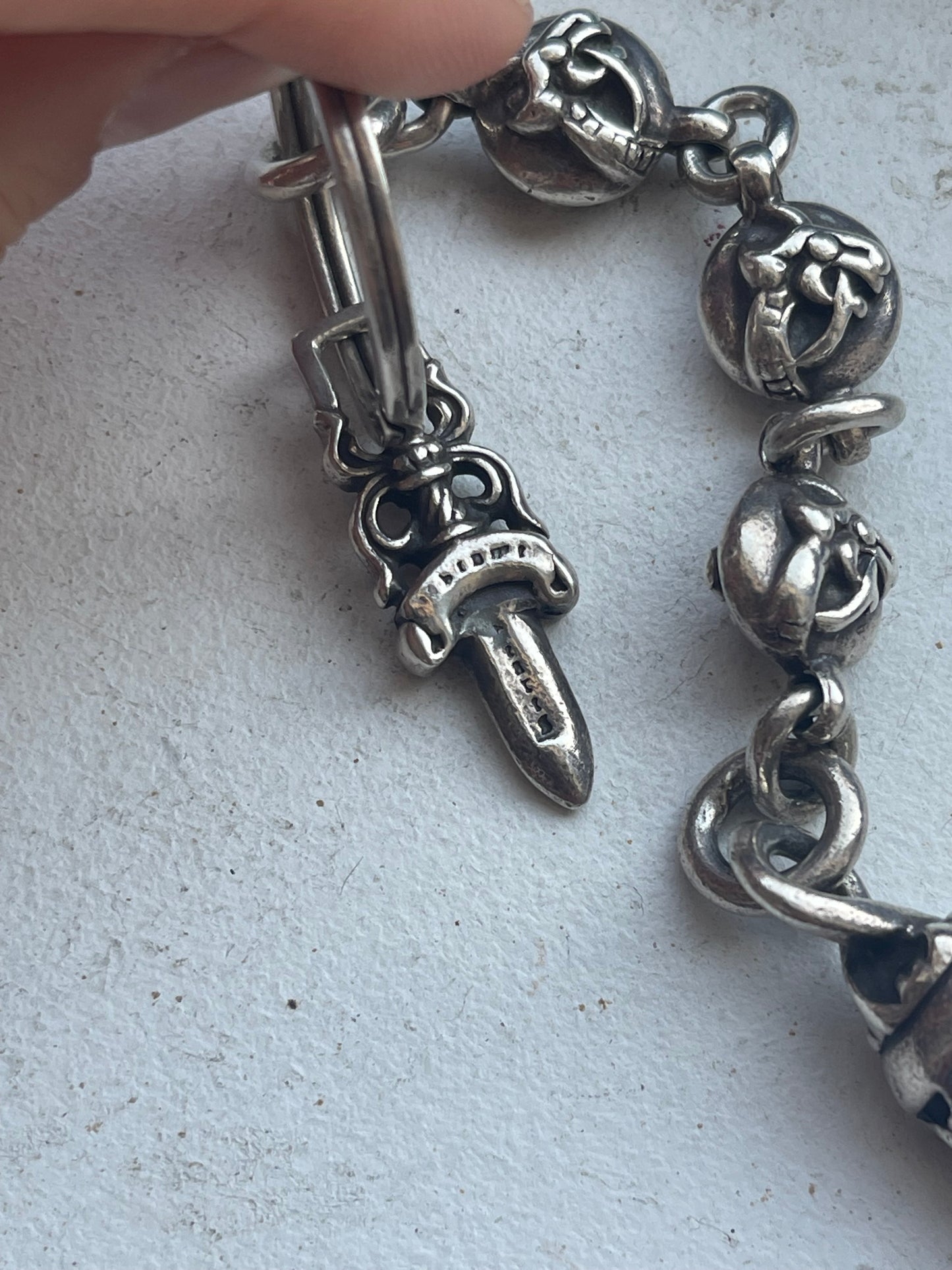 Chrome hearts talon wallet chain