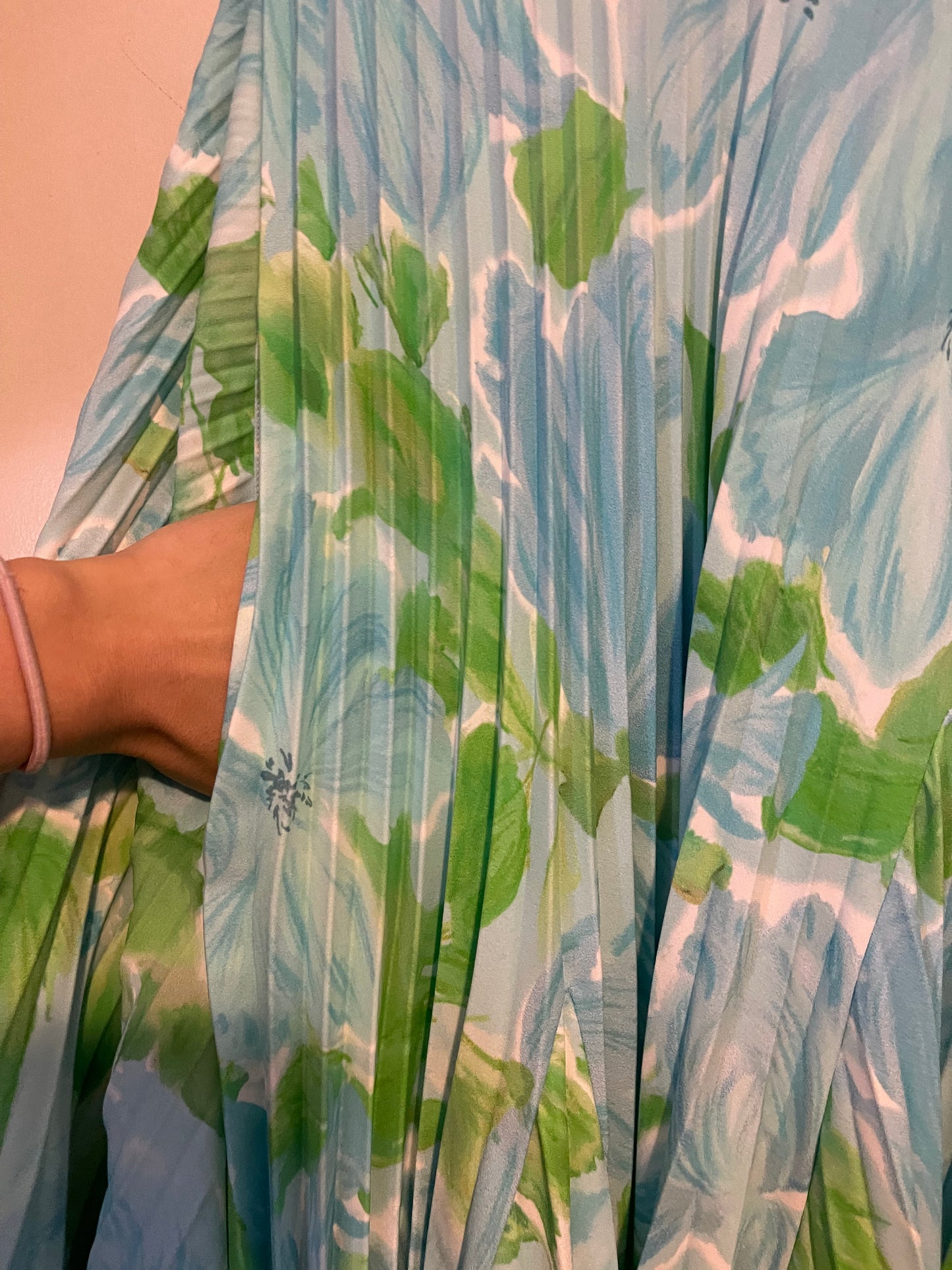 Balenciaga SS19 dynasty pleated skirt