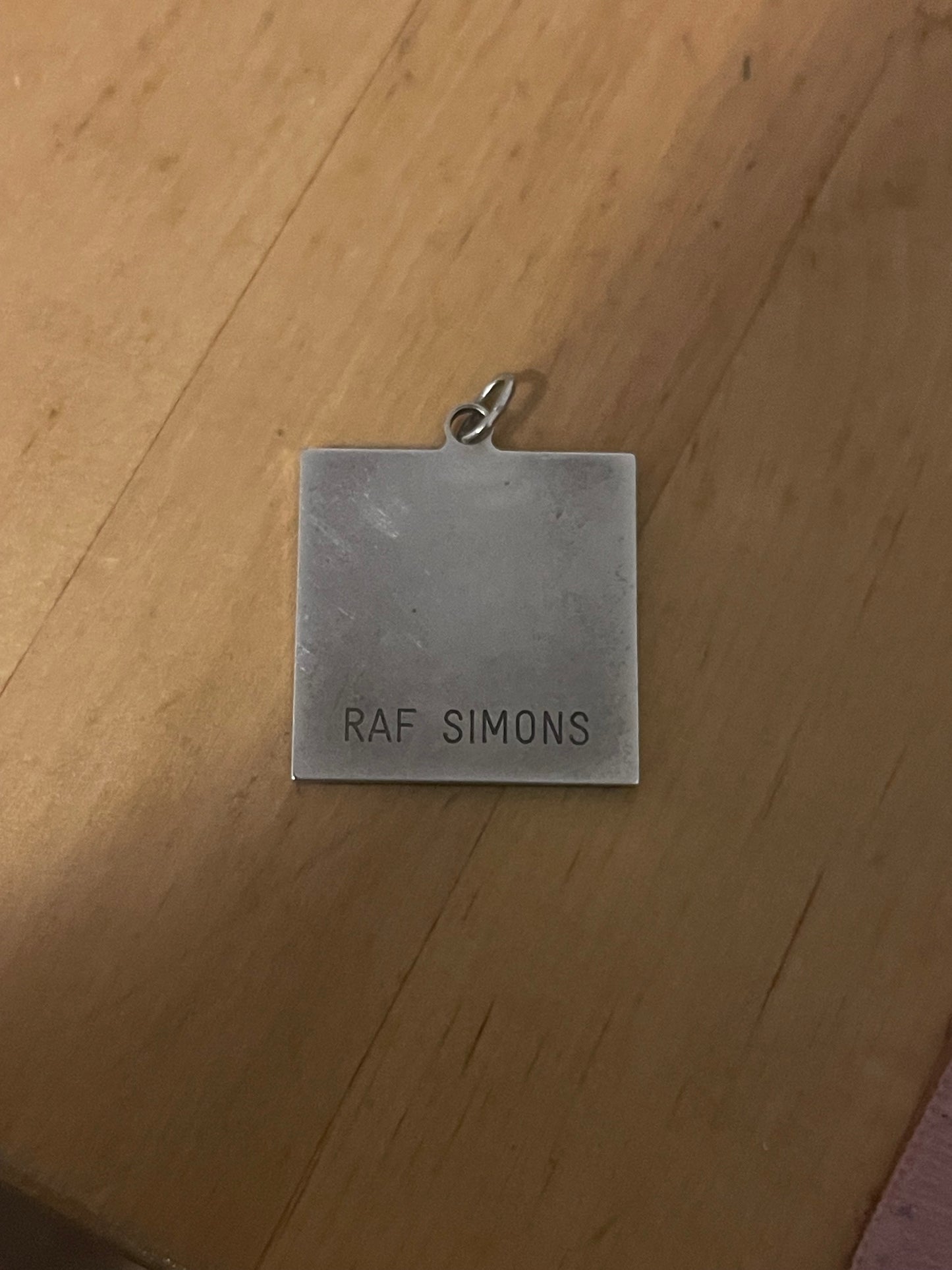 Raf Simons AW03 New Touched by the hand of god order pendant