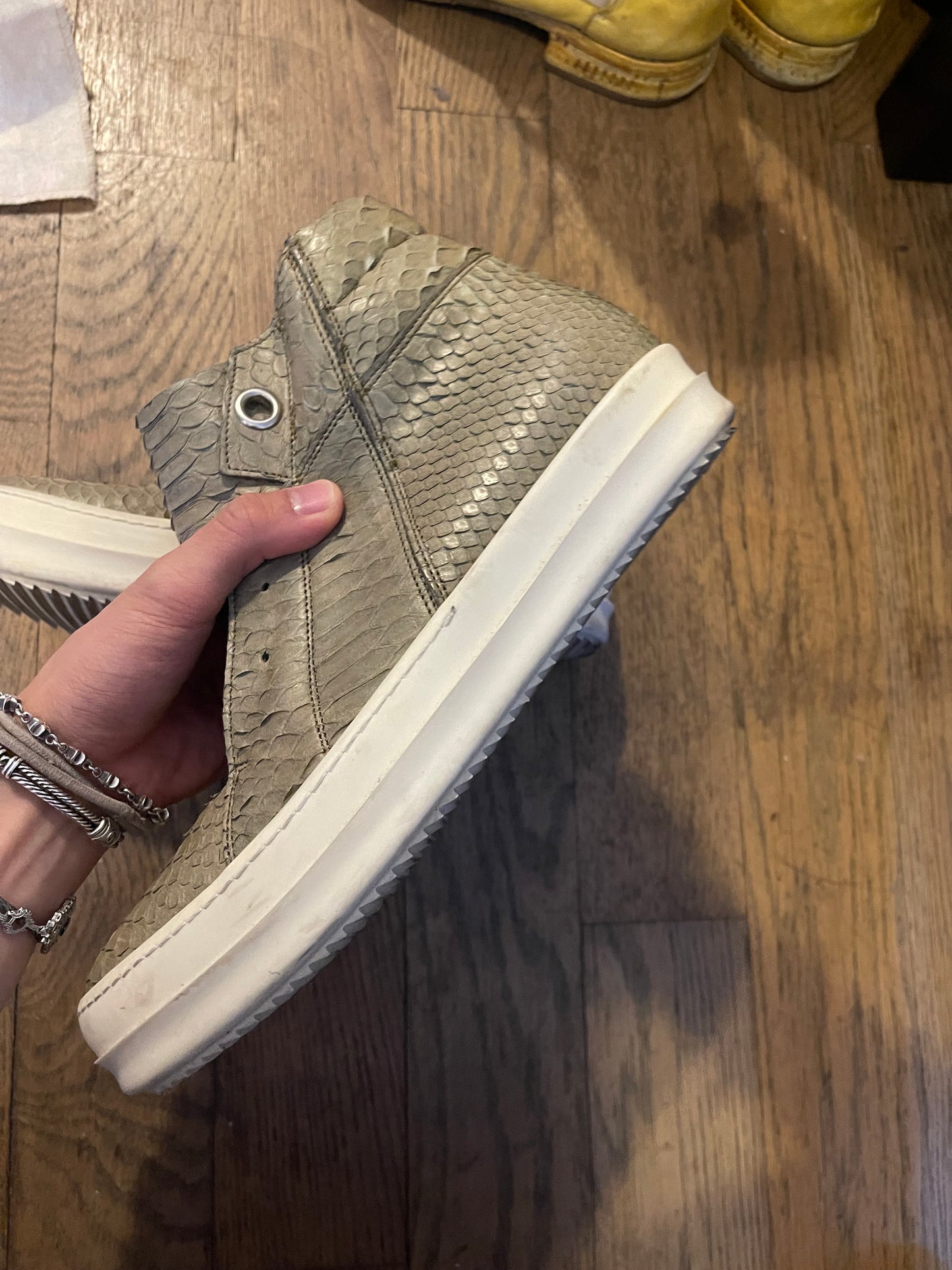 Rick Owens SS13 island python dunks