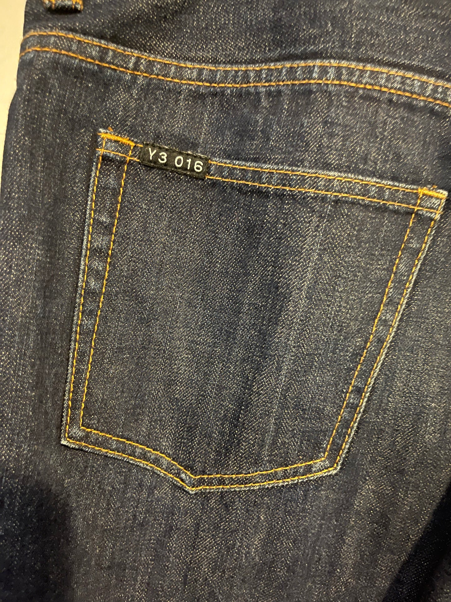 Y3 Yohji yamamoto 2008 striped denims