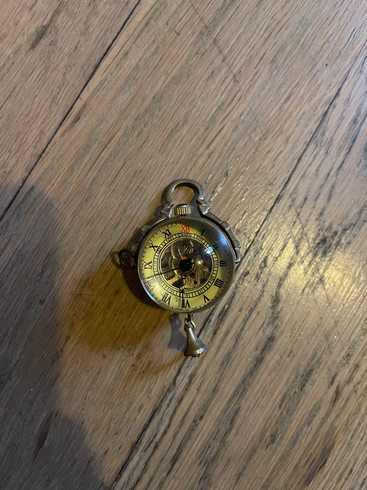 Orb clock pendant