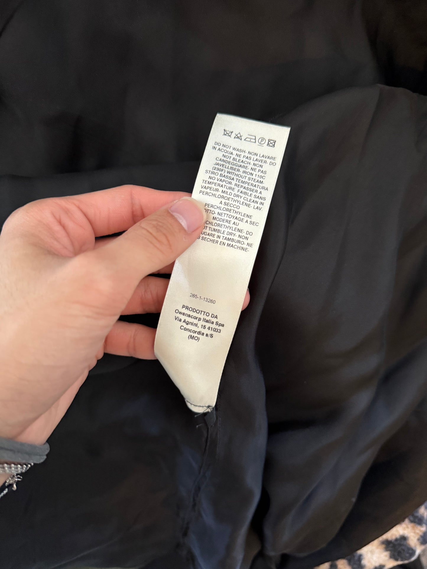 Rick Owens AW19 Larry viscose shirt