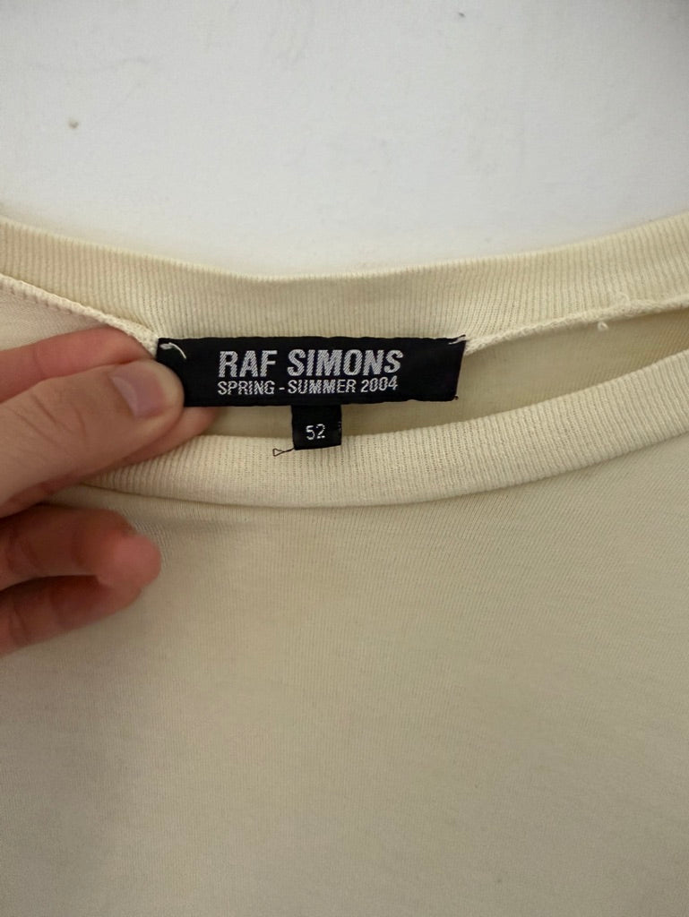 Raf simons SS04 handpainted religious oversized shirt