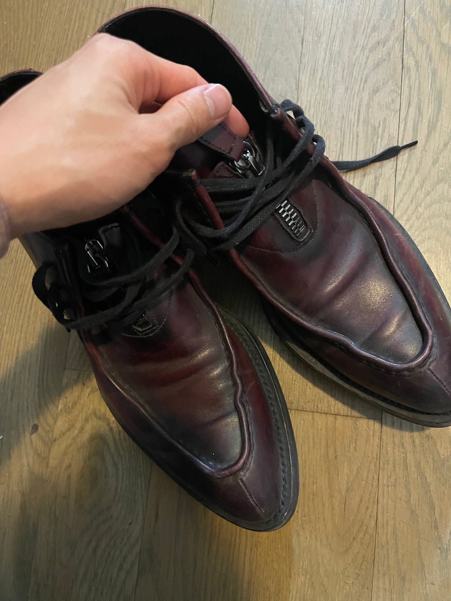 Prada aw13 lug sole derby