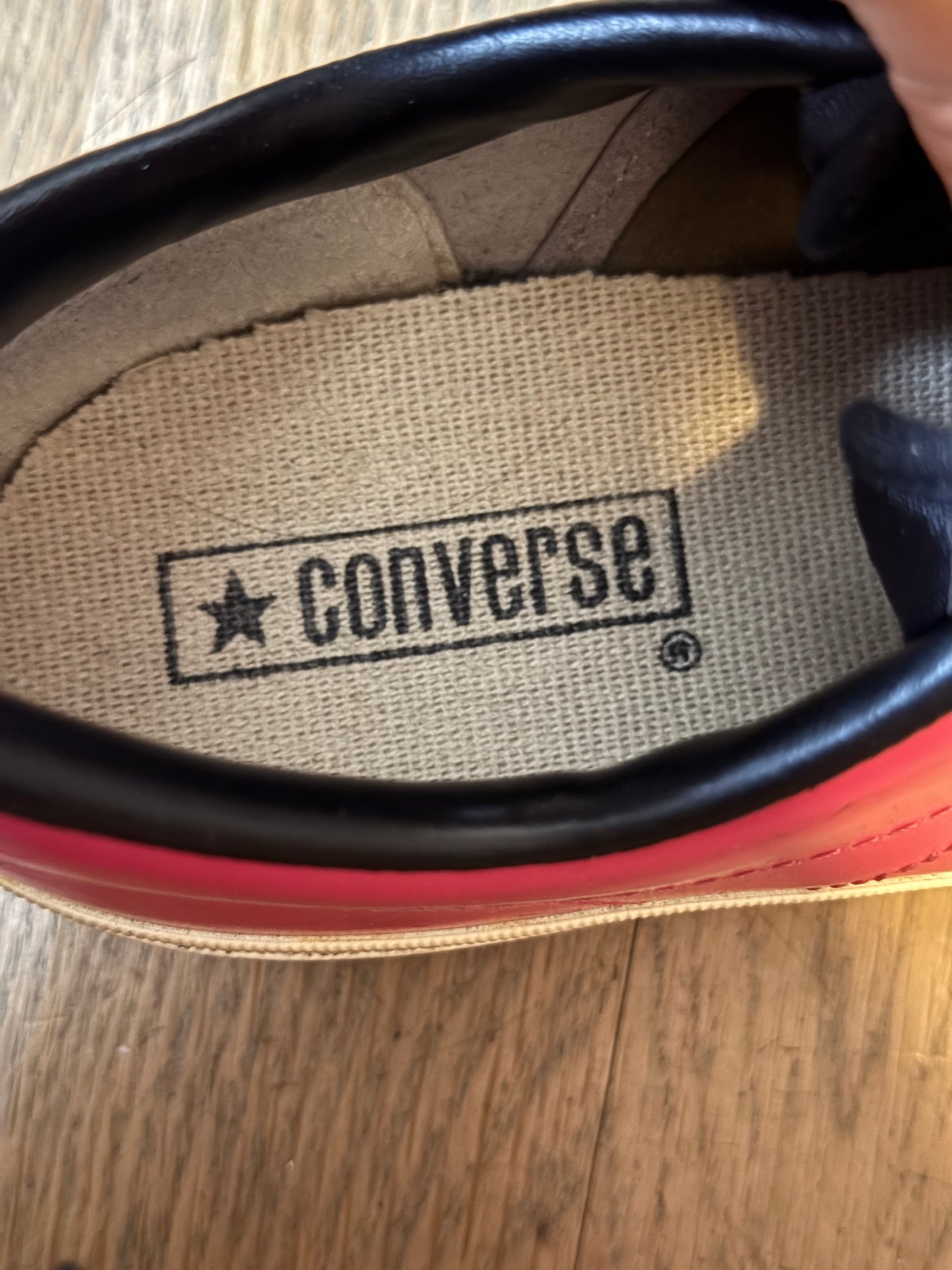 Converse made in the US pink sneakers