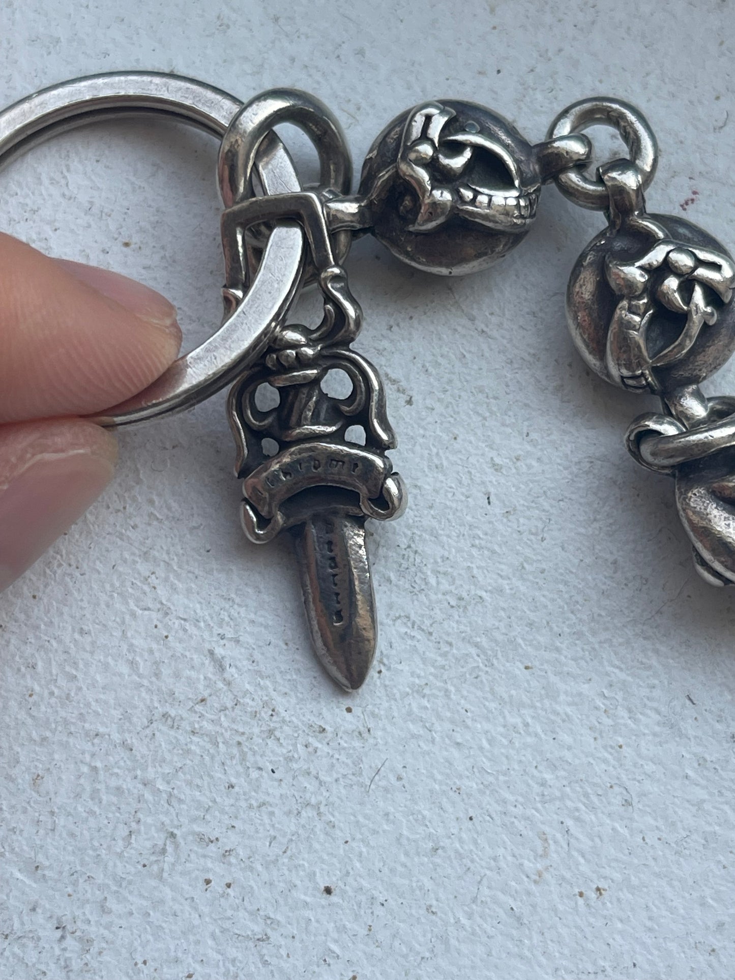 Chrome hearts talon wallet chain