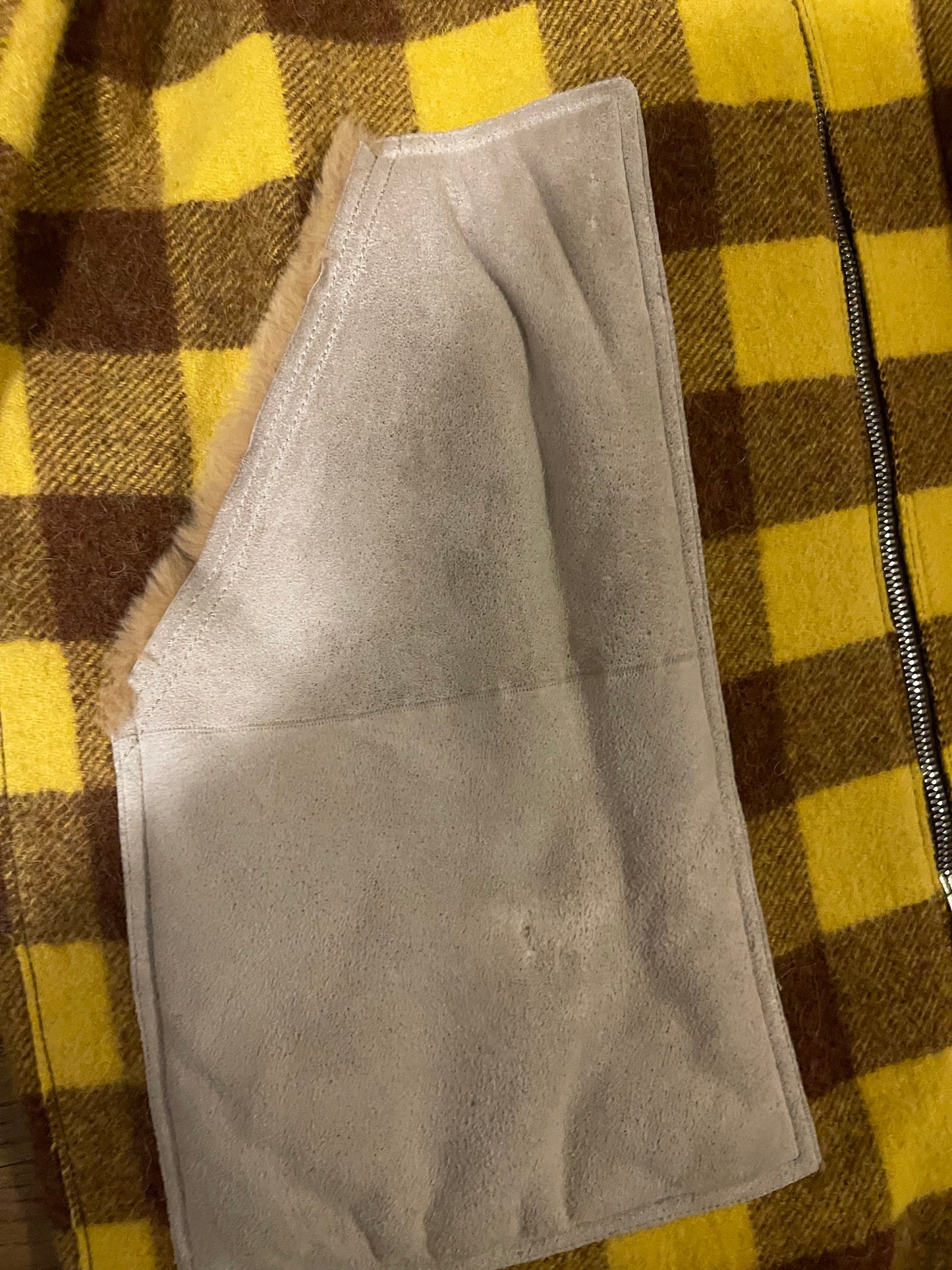 Rick Owens FW18 Sisyphus raisin plaid secret parka