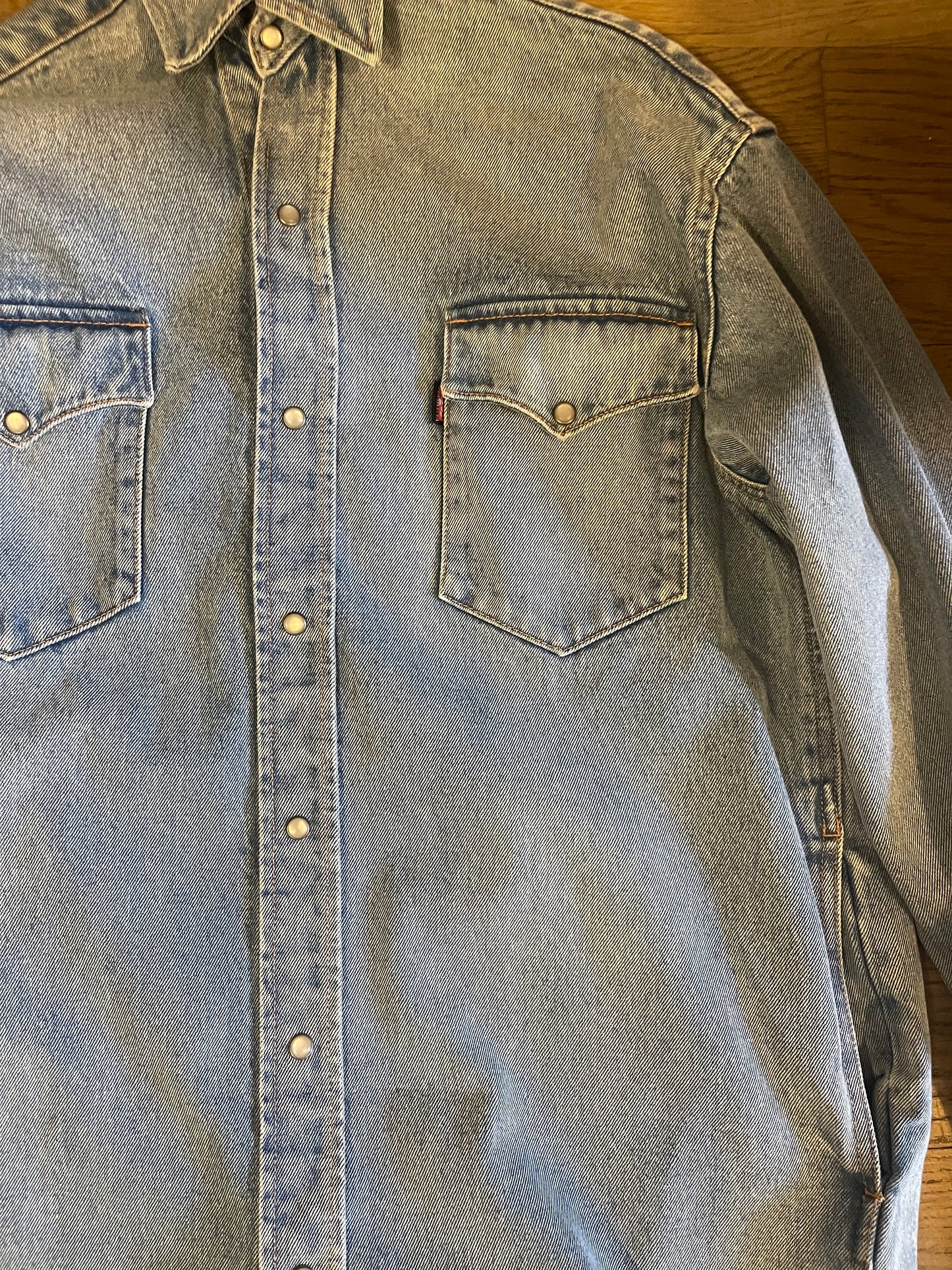 Vetements X Levi’s denim aw18 jacket