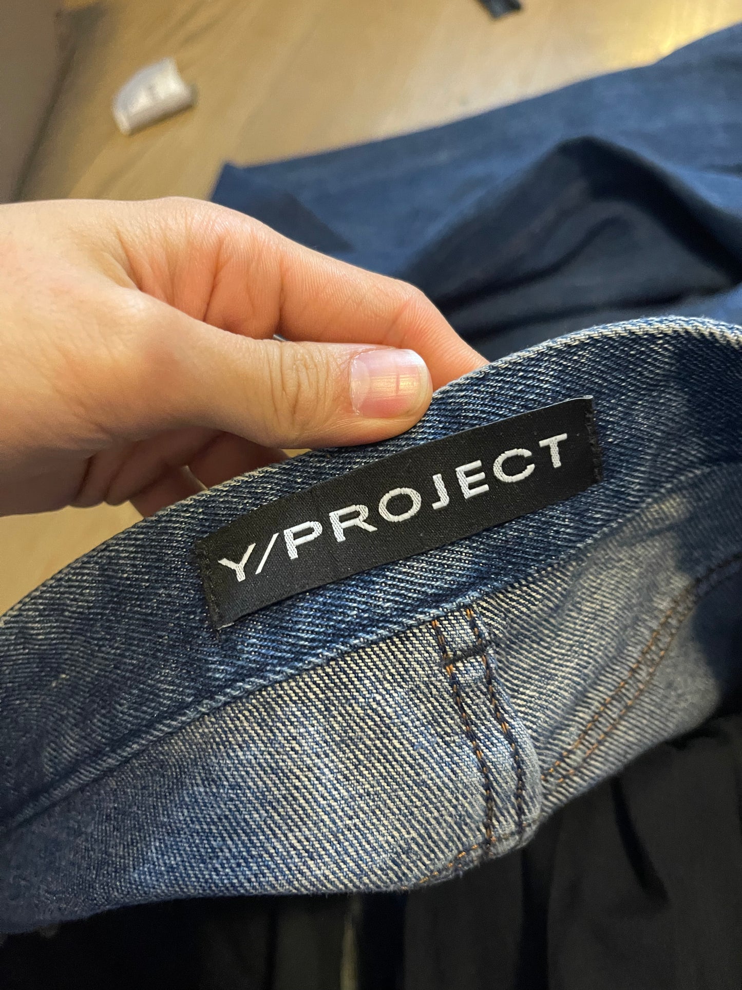 Y project long inseam jeans