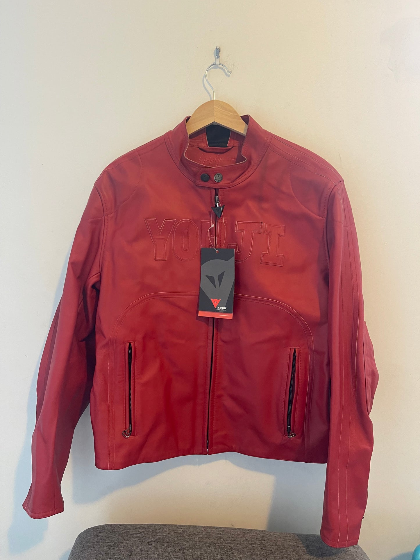 Yohji Yamamoto daniese YOHJI aw04 leather jacket
