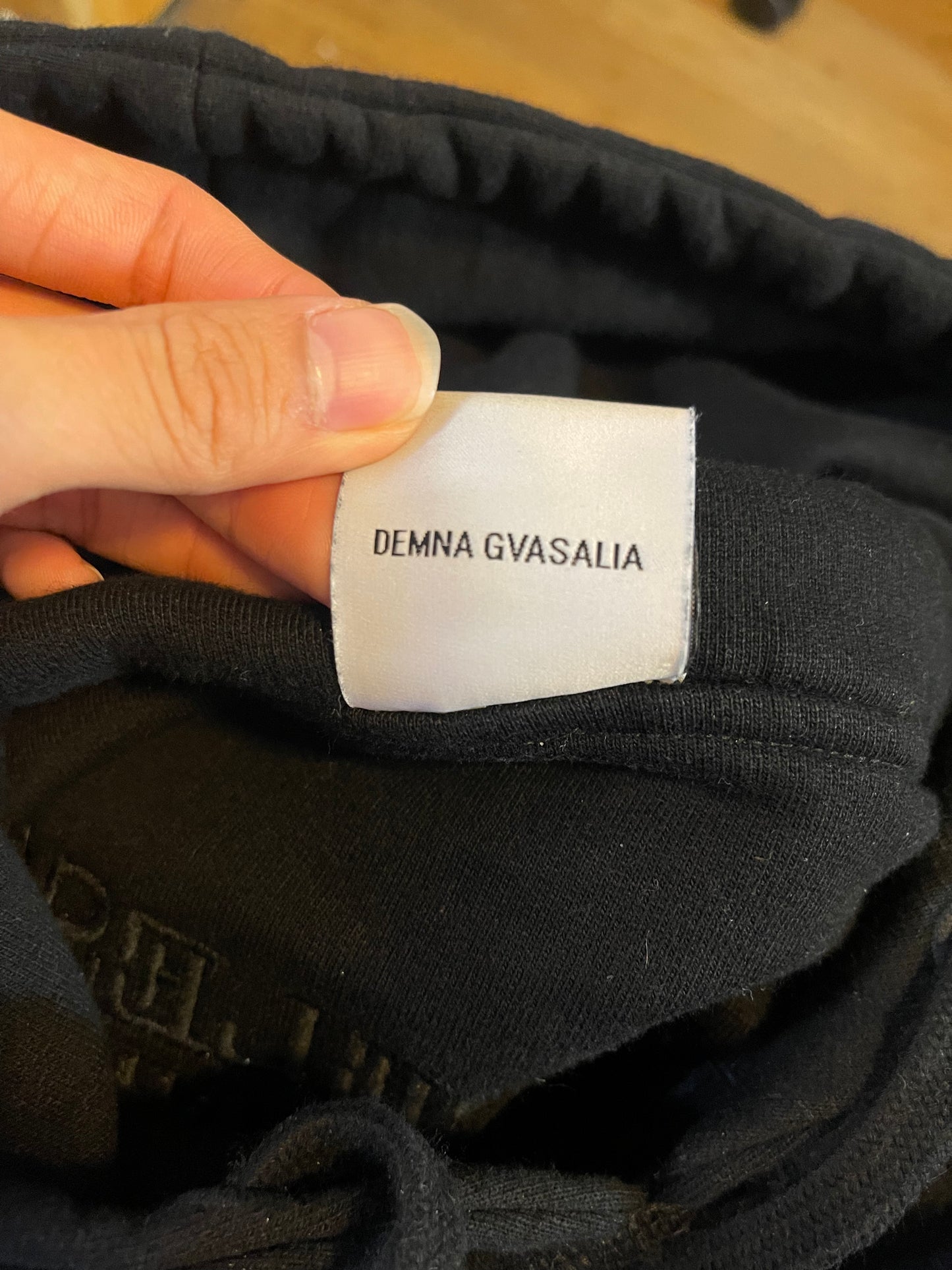 Vetements insideout AW19 fuck hopeless romantic hoodie