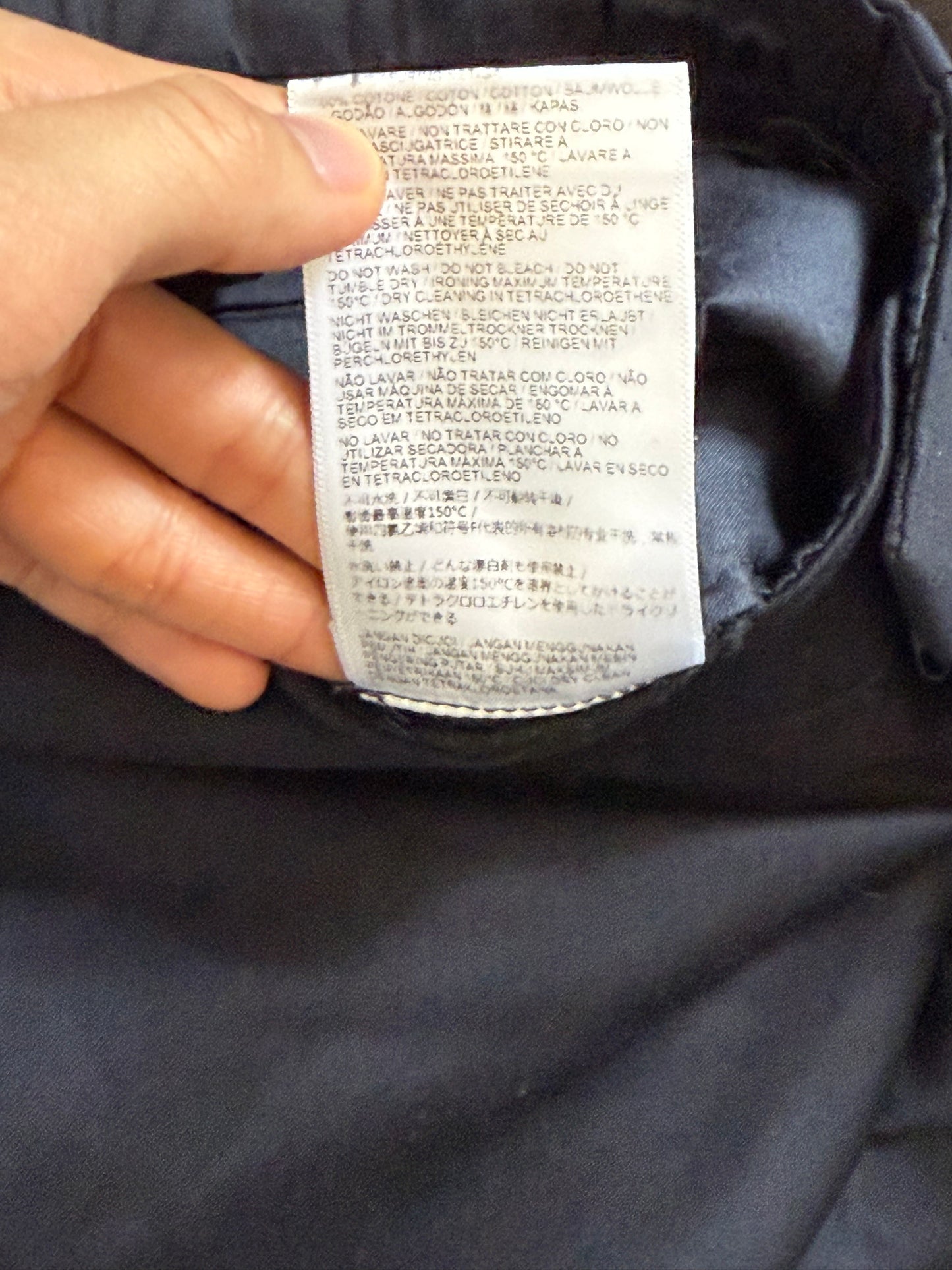 Vetements x brioni trousers