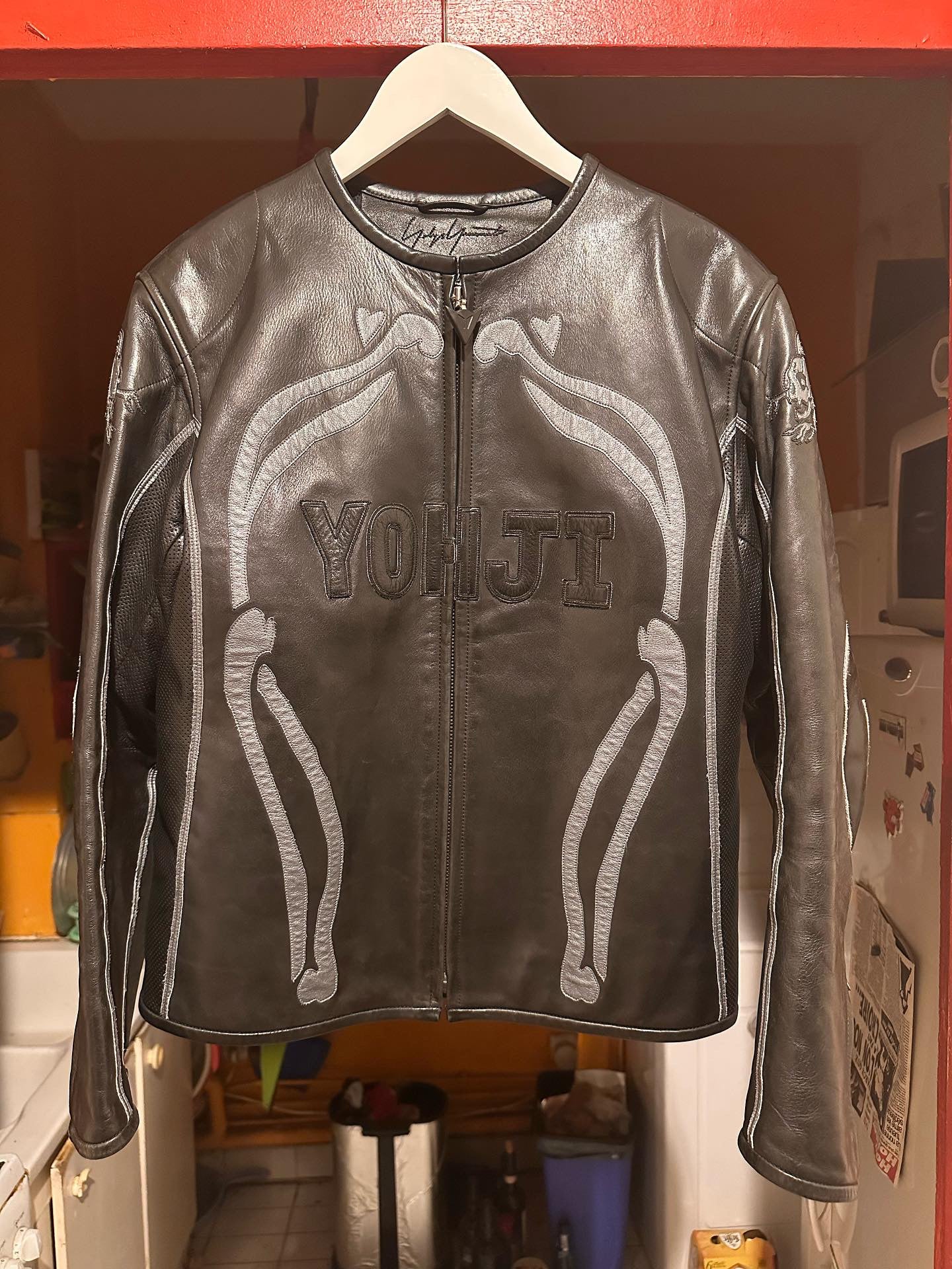 Yohji yamamoto AW04 daniese skull moto jacket size 48