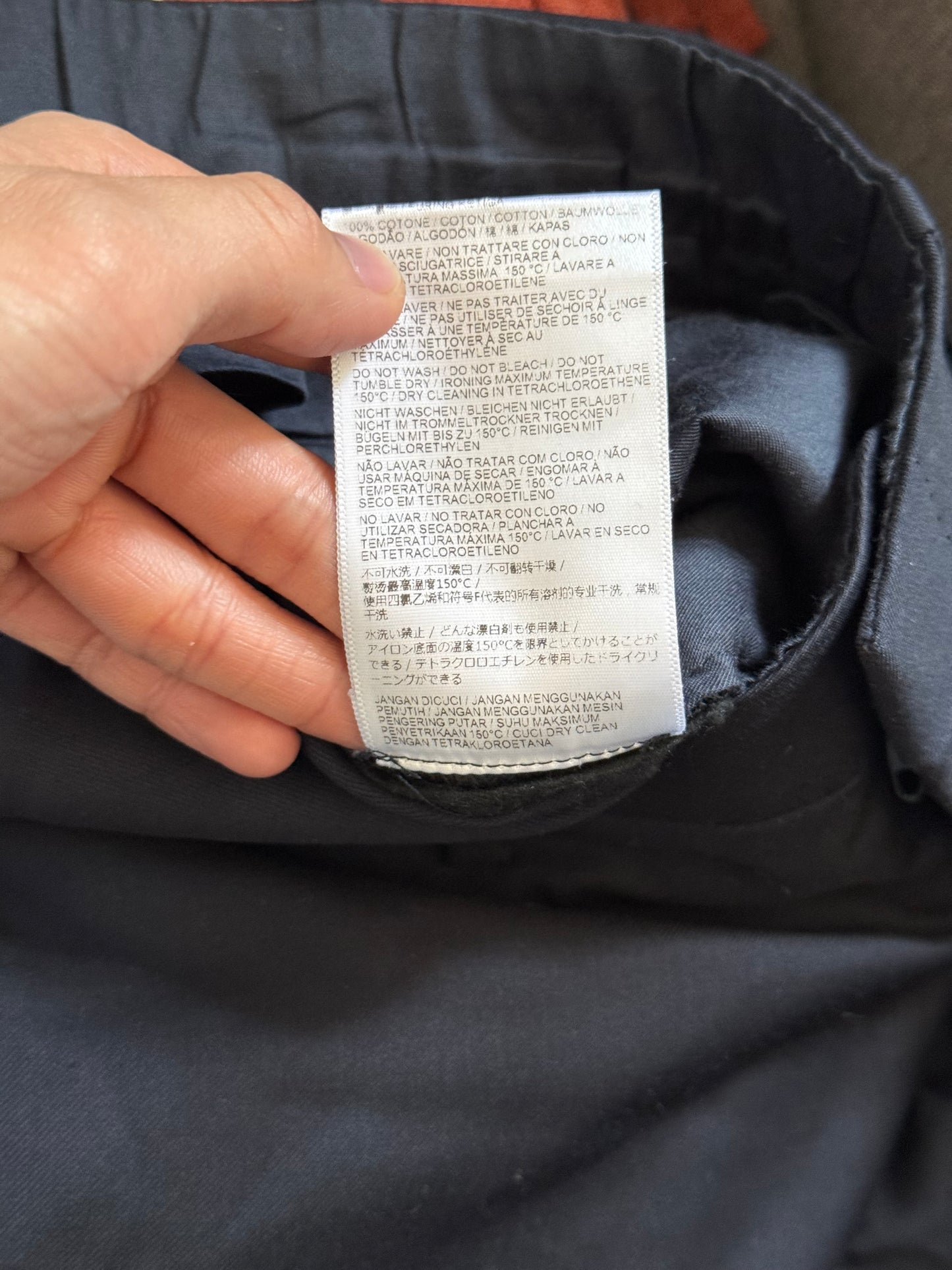 Vetements x brioni trousers
