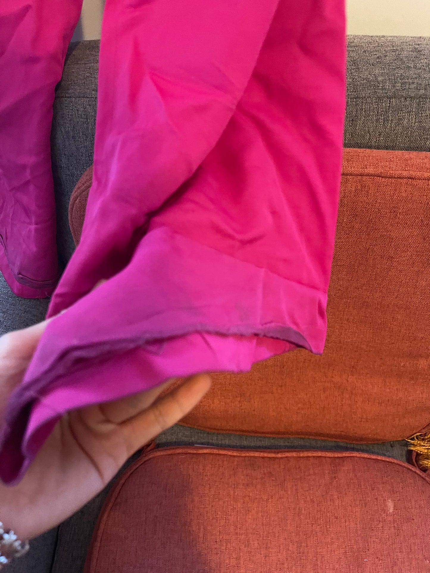 Balenciaga viscose pants