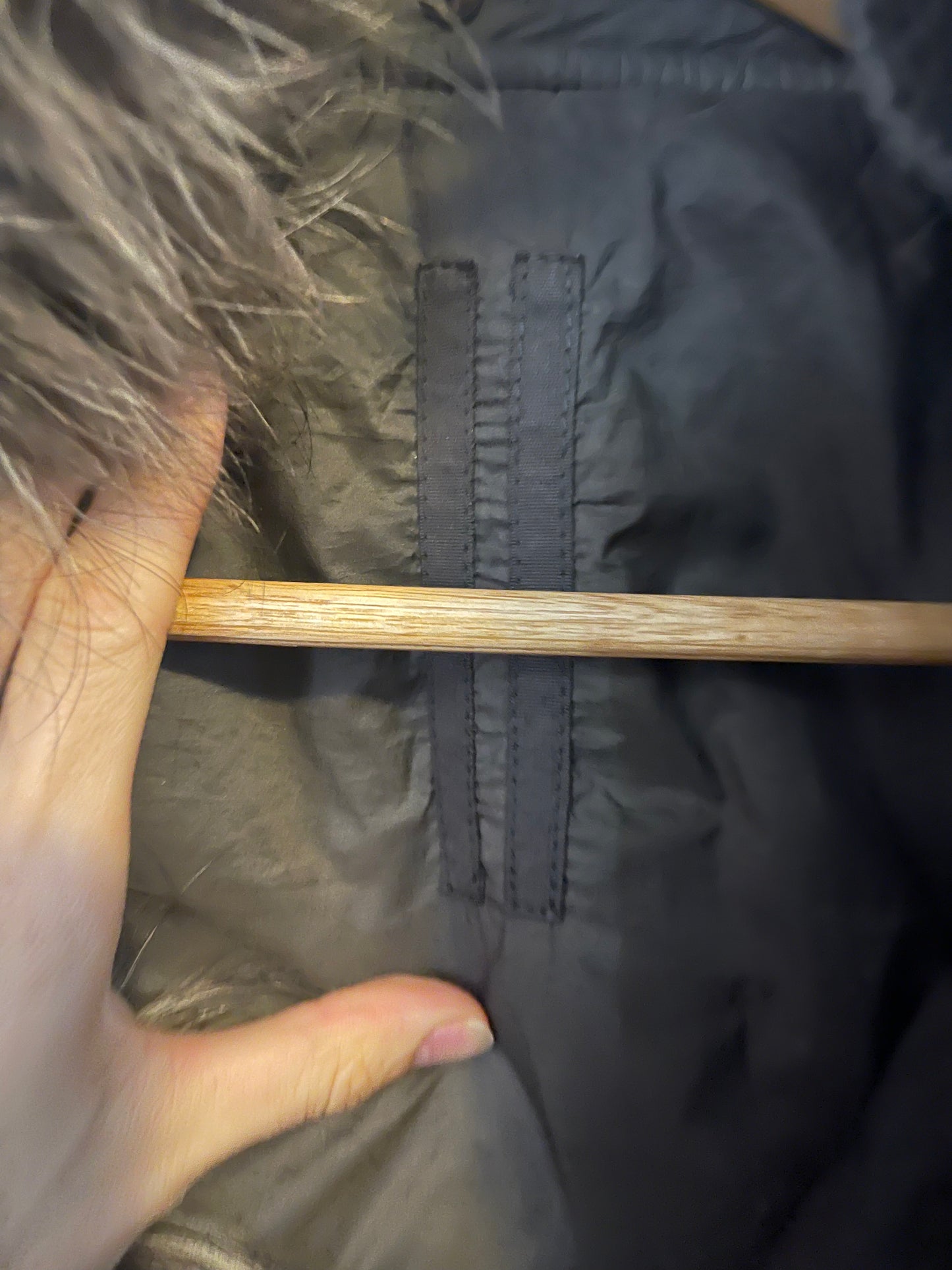 Rick Owens aw13 raccoon fur exploder jacket
