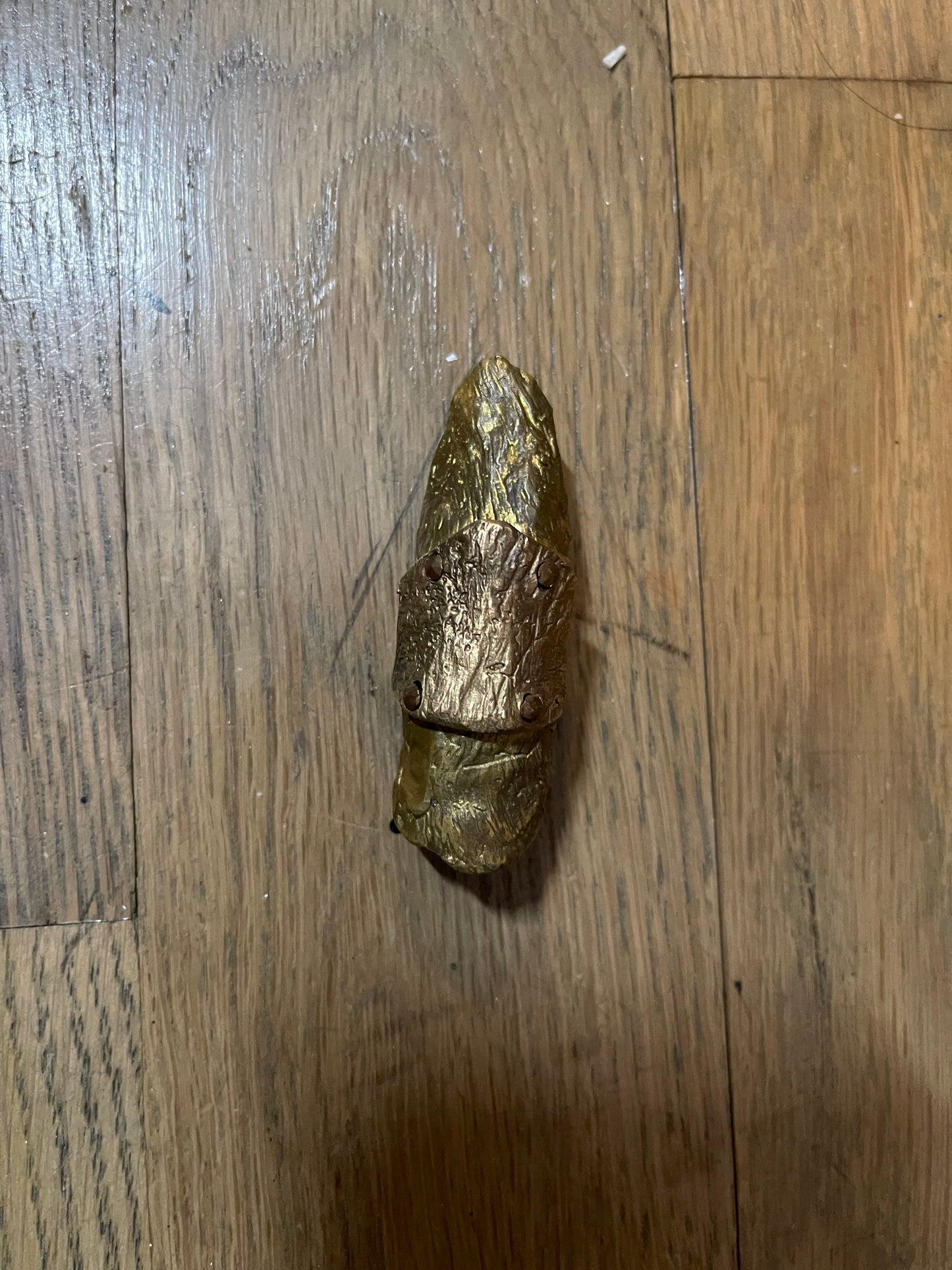 Rick Owens bronze armor hun ring