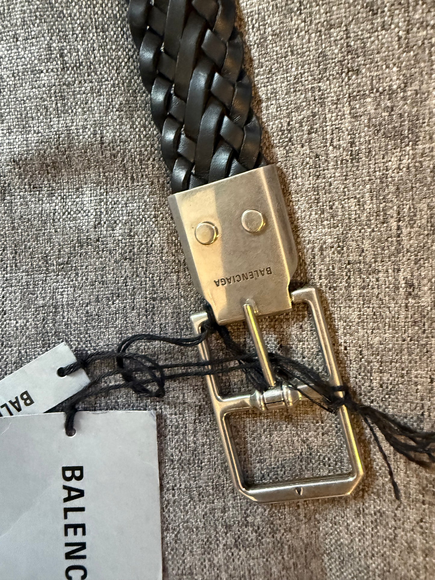 Balenciaga woven belt