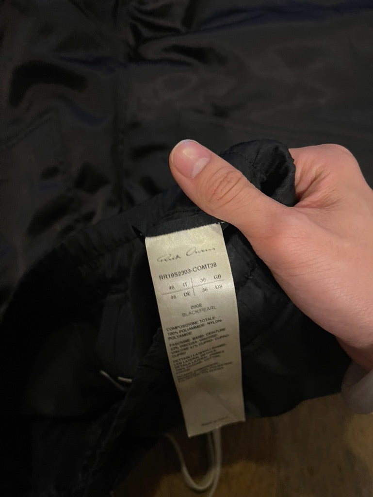 Rick Owens AW18 Babel Embroidered Pusher pants
