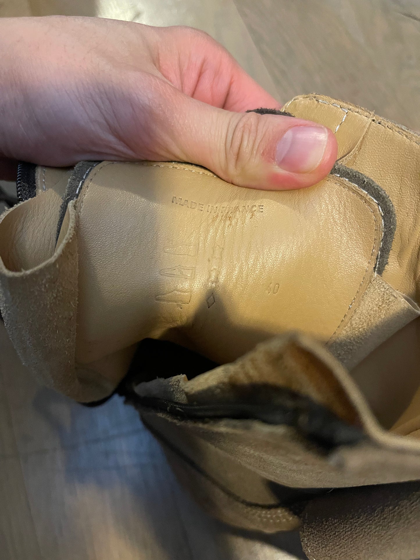 Balmain aw11 decarnin ranger boots