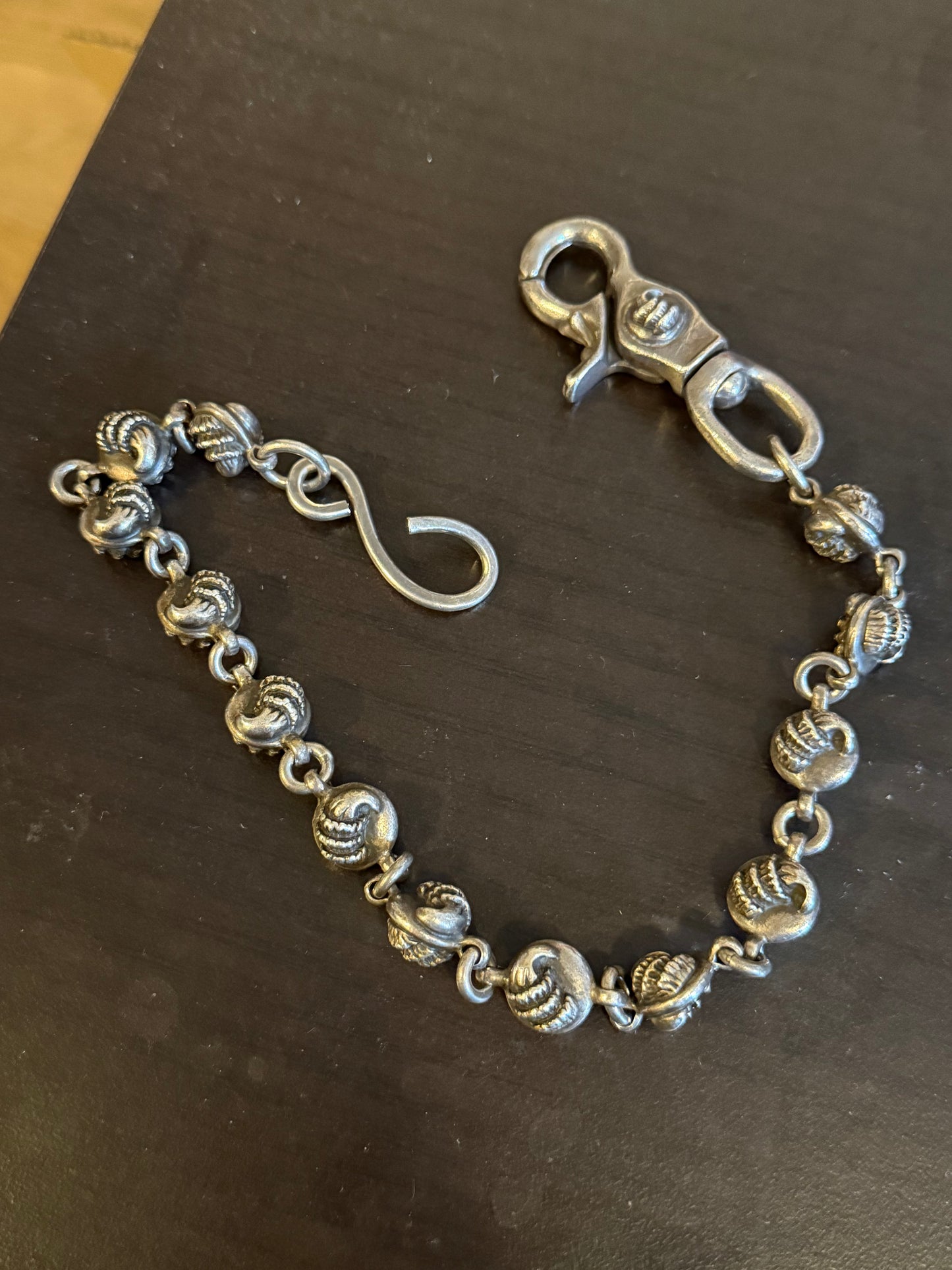 Chrome hearts 90s talon multi ball wallet chain