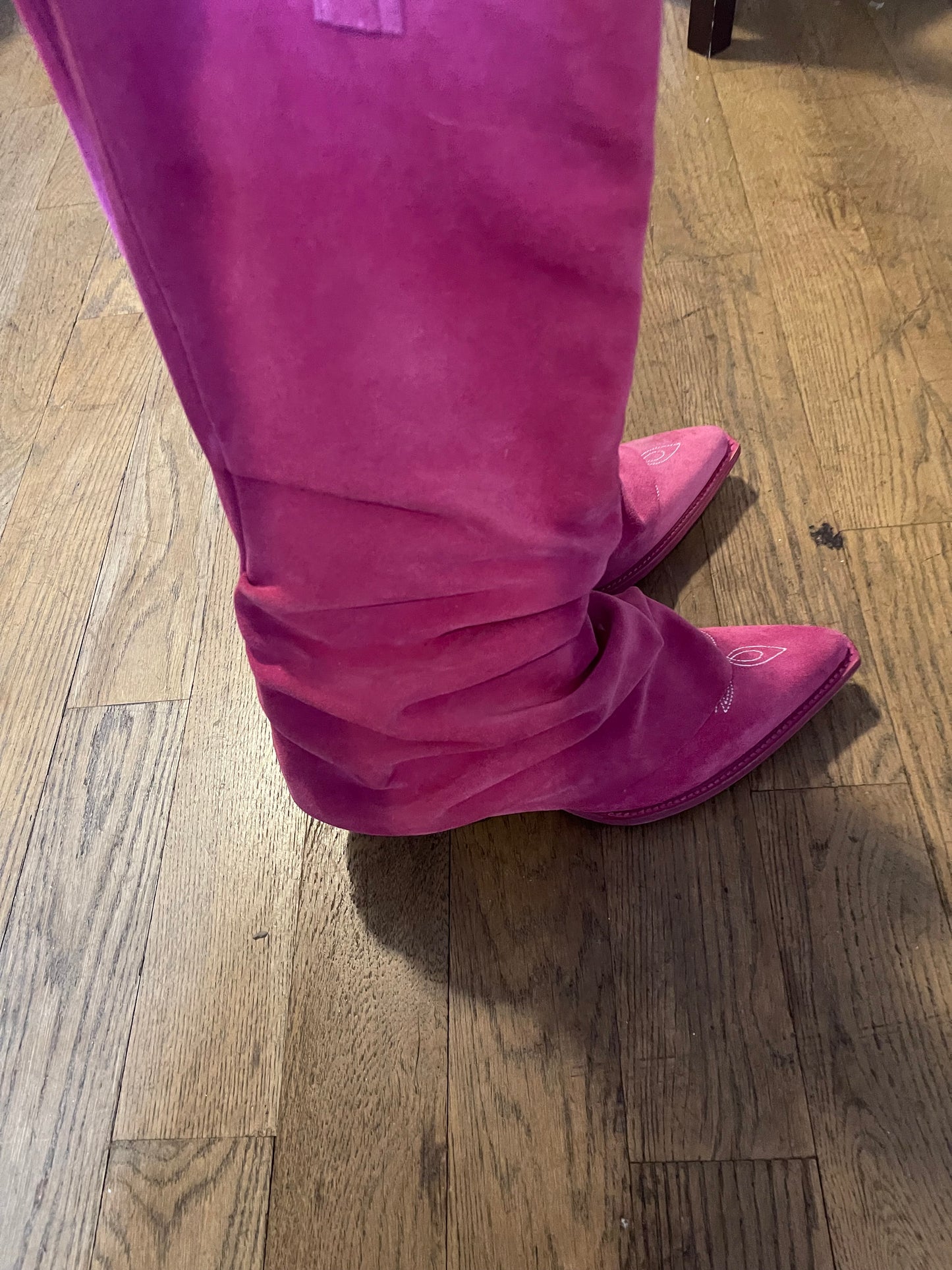 R13 leather shaft cowboy boots