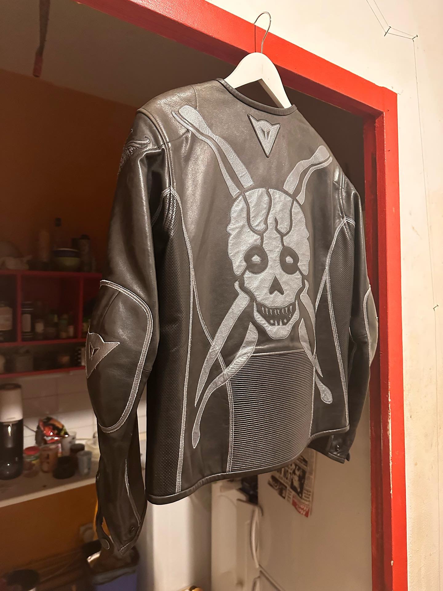 Yohji yamamoto AW04 daniese skull moto jacket size 48