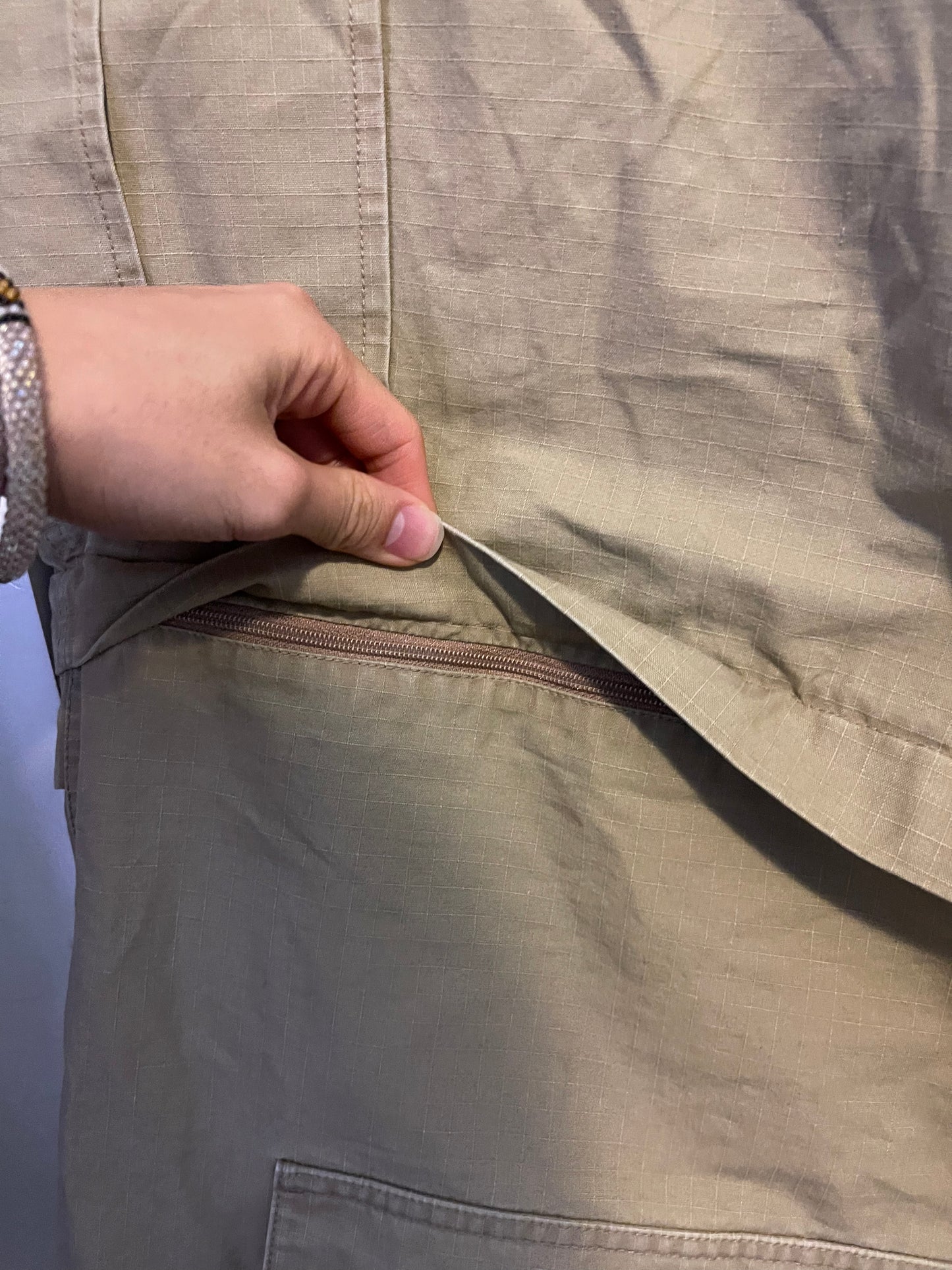 Balenciaga SS20 convertible multi pocket cargo pants