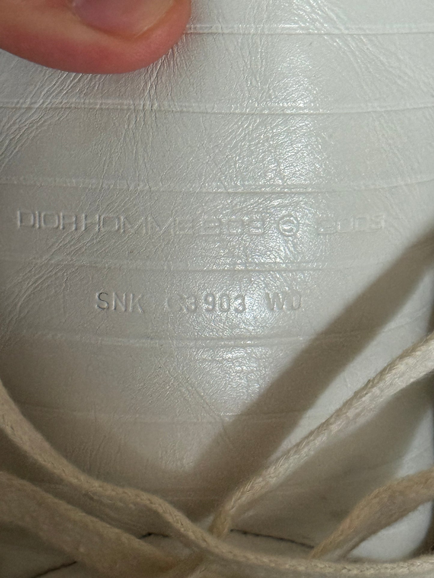 Dior Homme 04SS strip sneaker