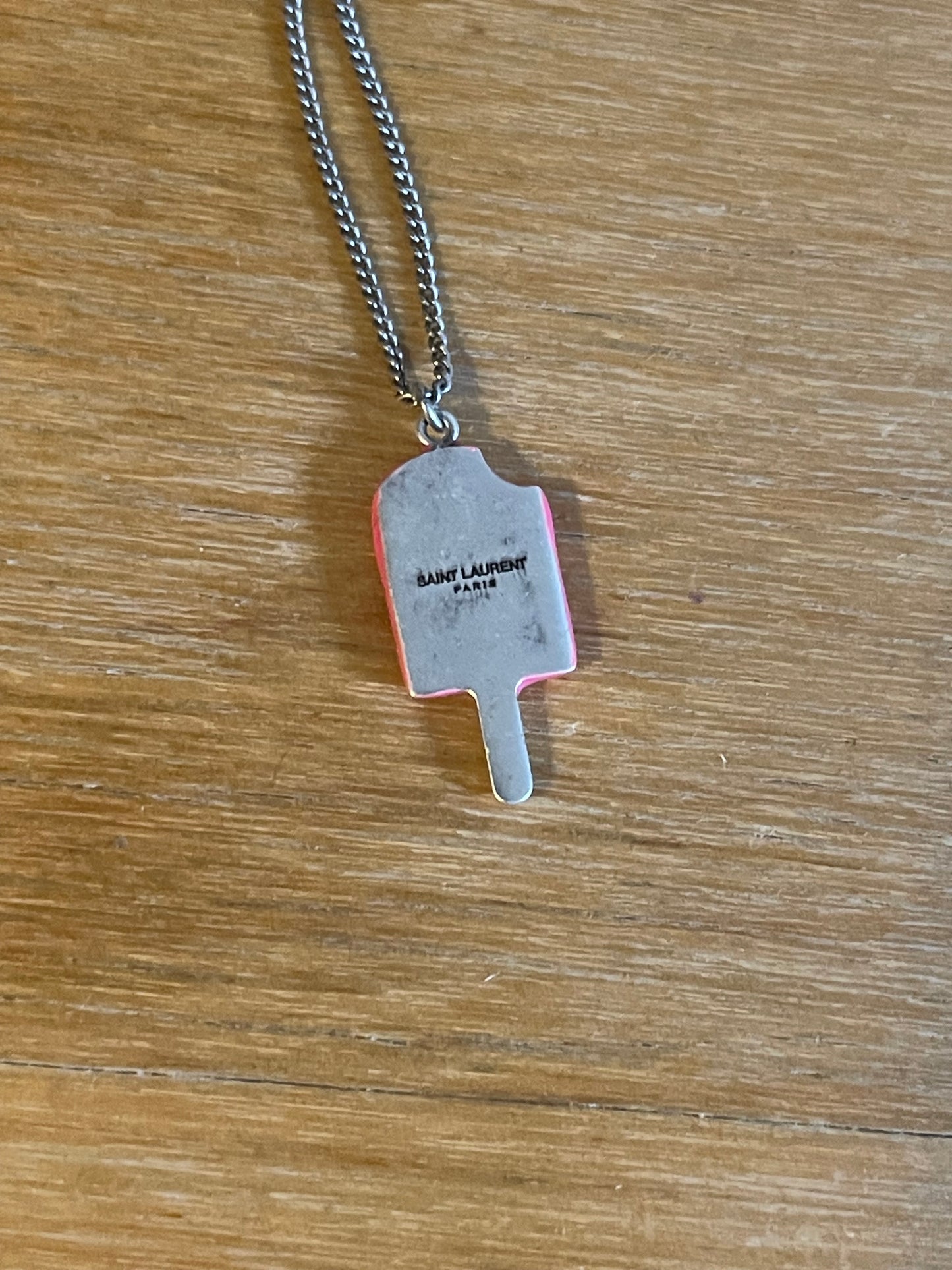 Saint Laurent SS15 ice cream pop necklace