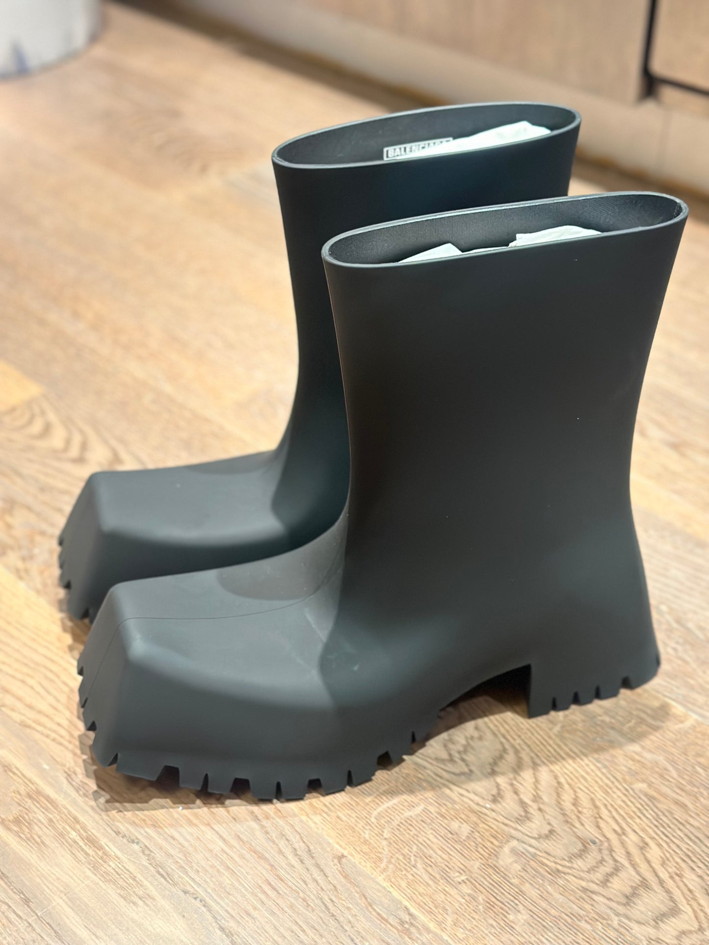 Balenciaga trooper boots