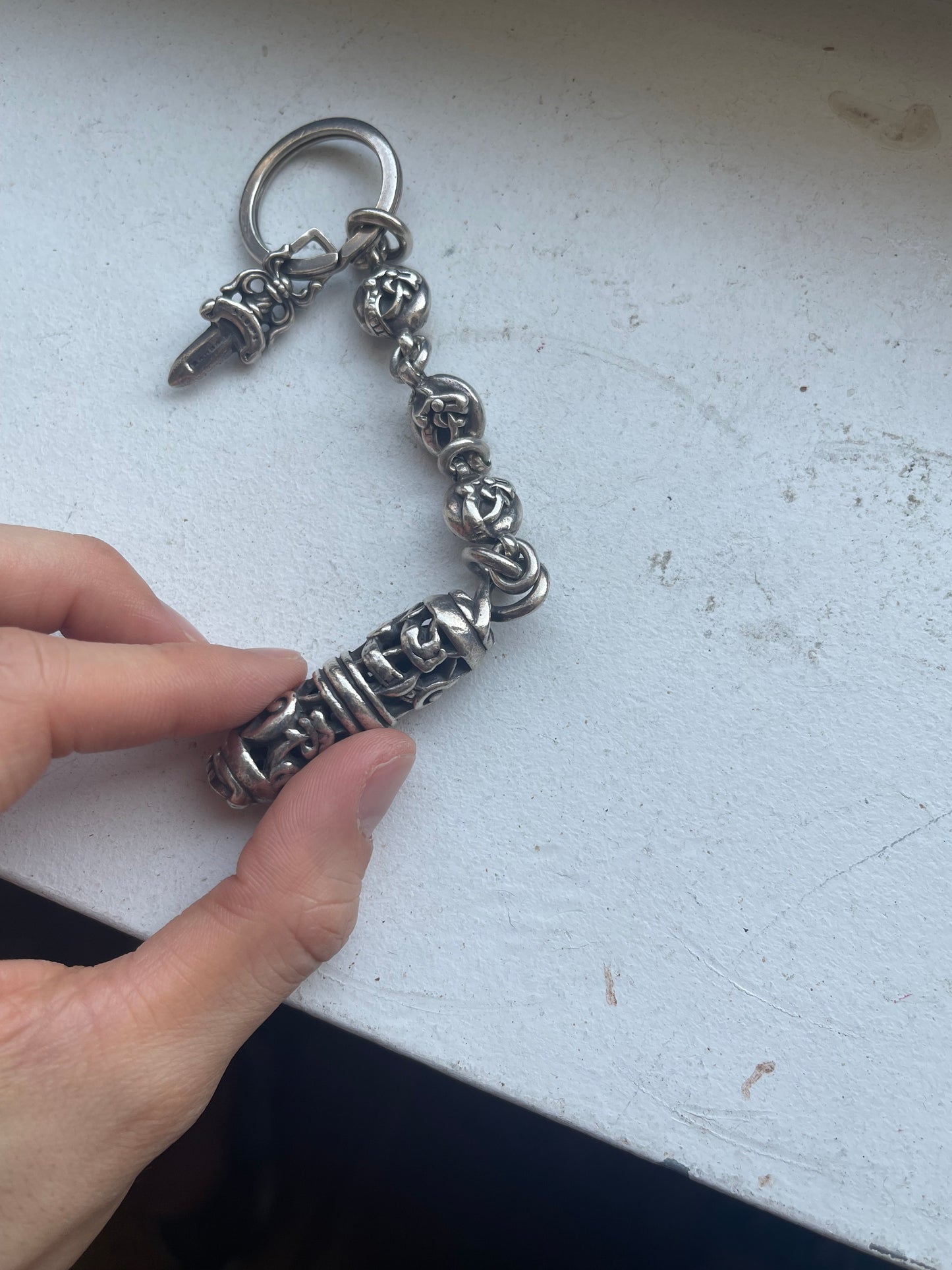 Chrome hearts talon wallet chain