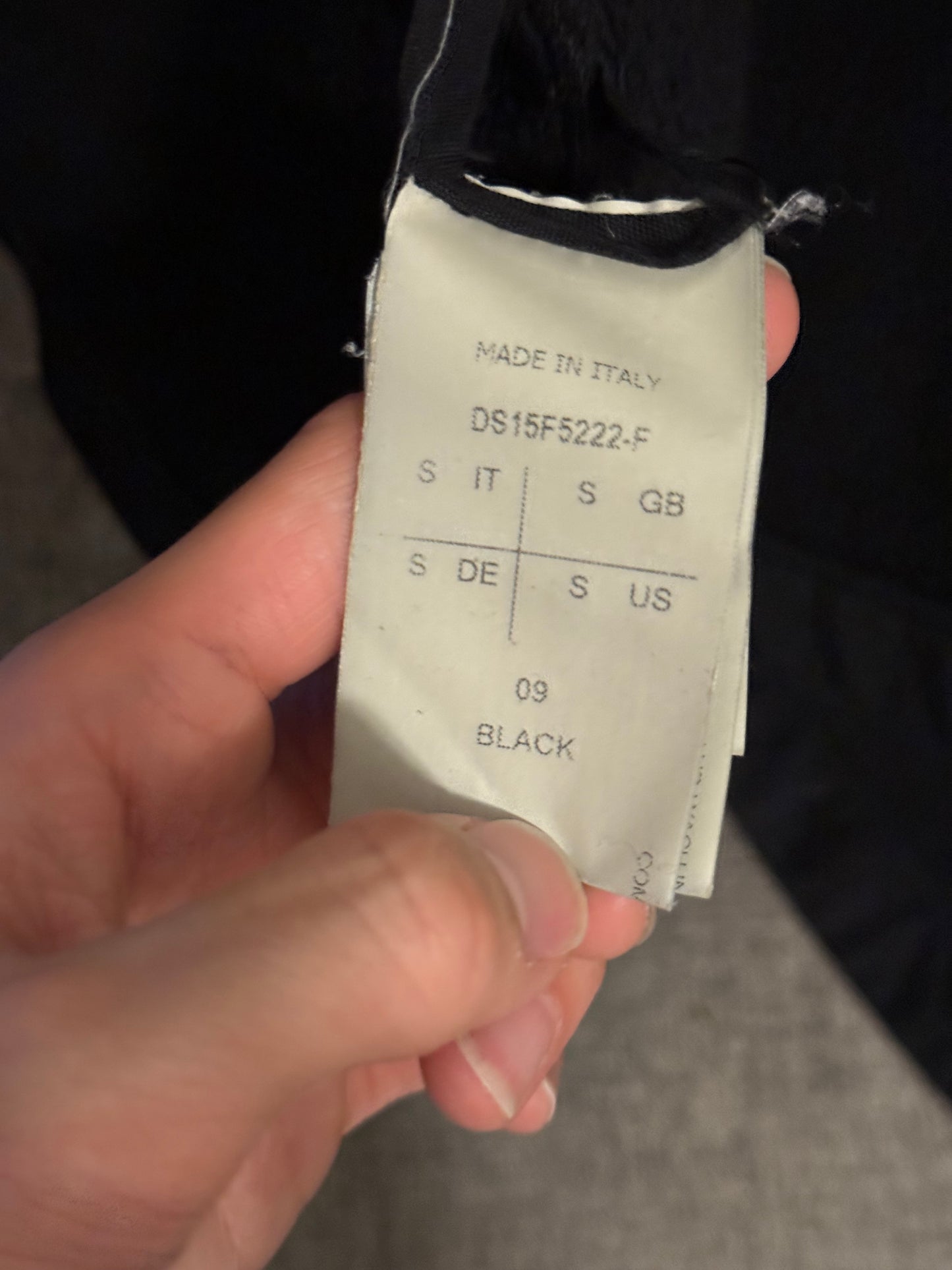 Rick Owens AW15 kimono robe hoodie