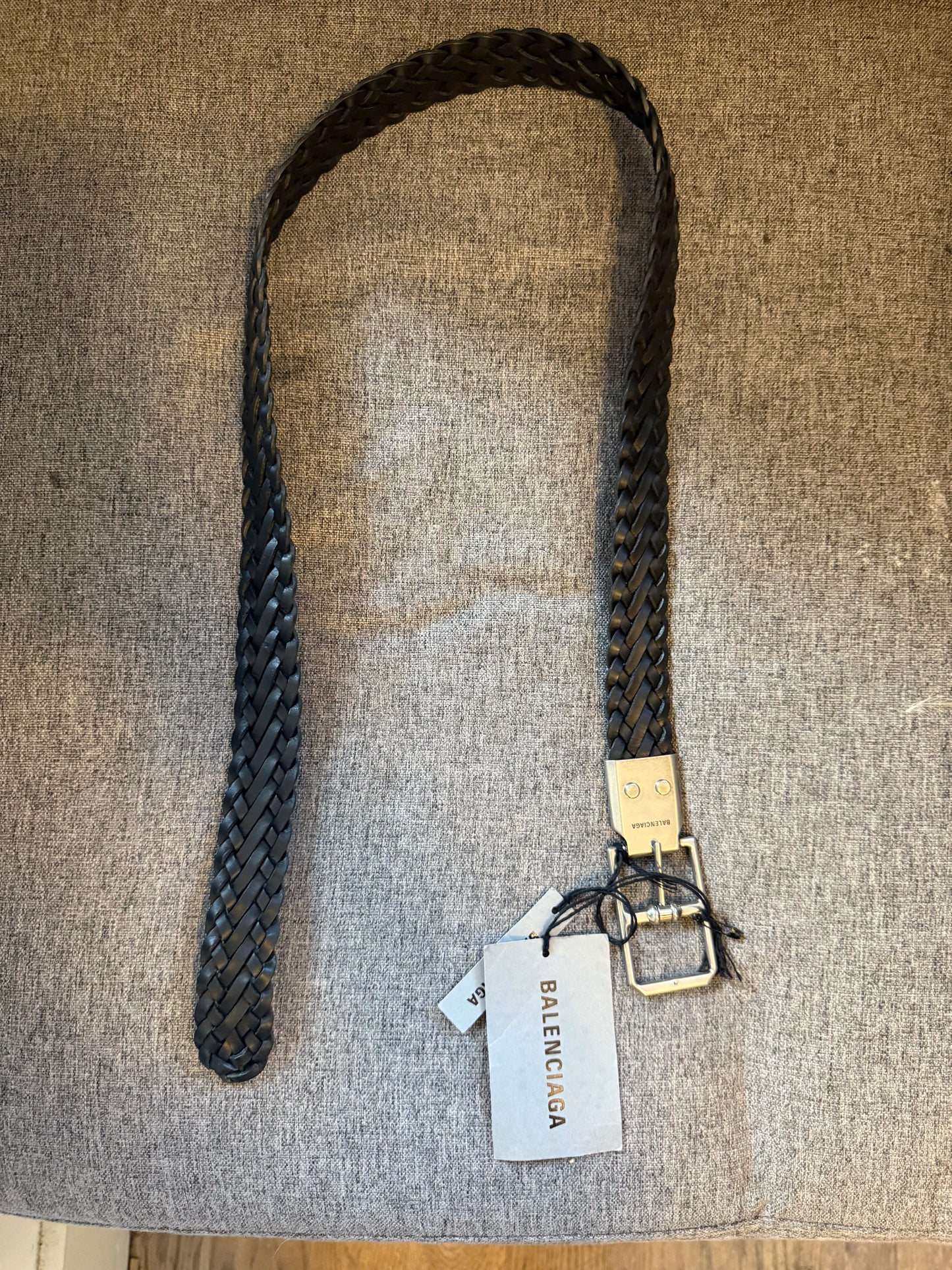 Balenciaga woven belt