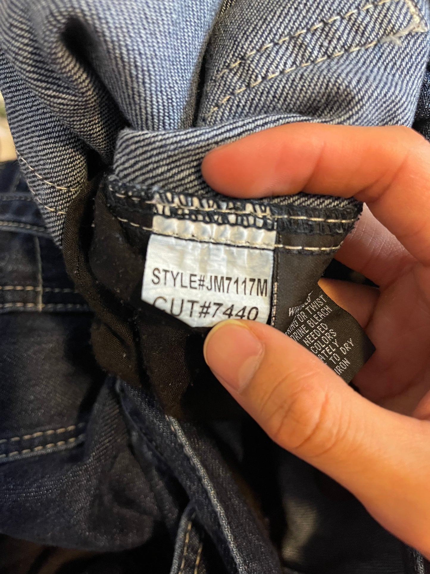 Tripp NYC denim raver pants