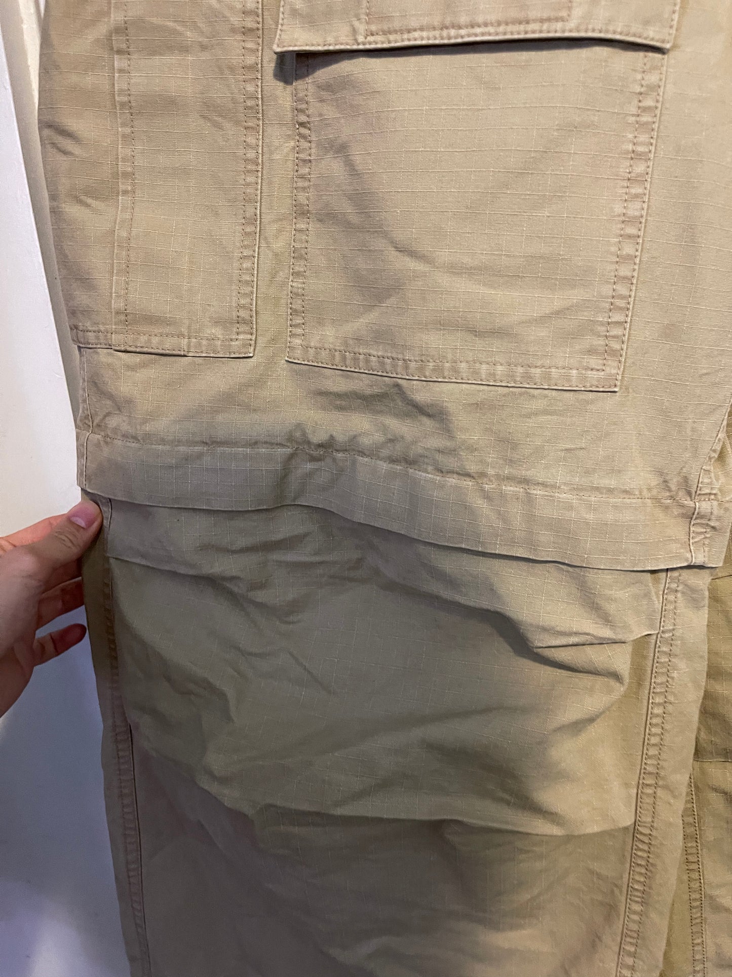 Balenciaga SS20 convertible multi pocket cargo pants