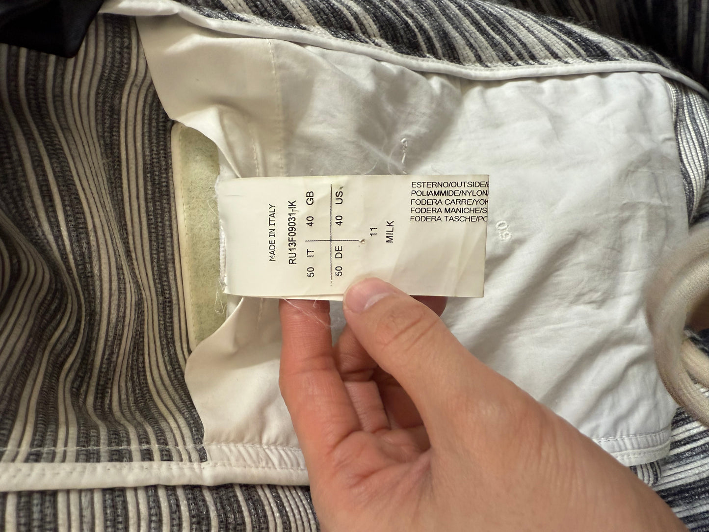 Rick Owens plinth coat