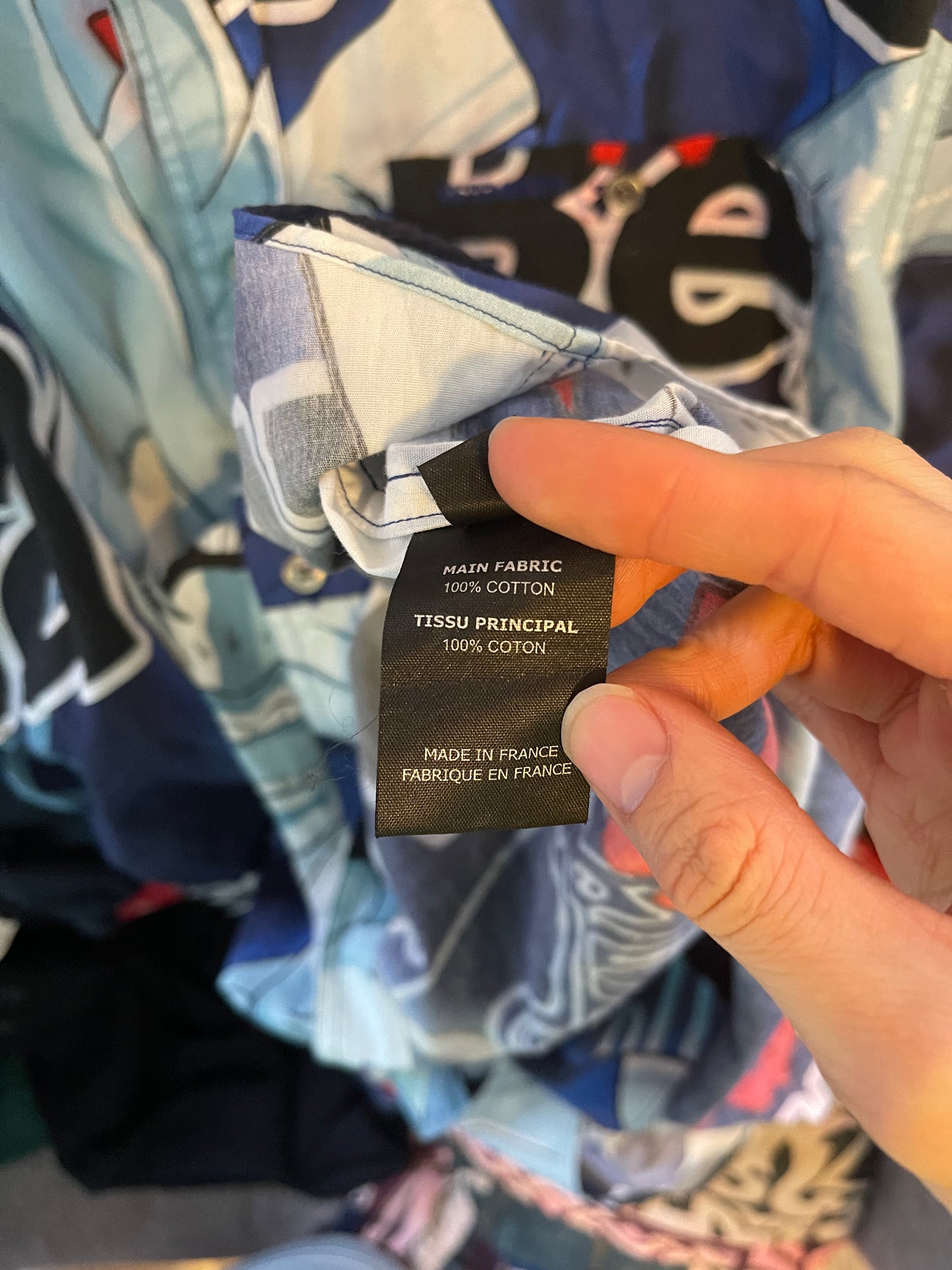 Vetements AW19 anime print jojo shirt