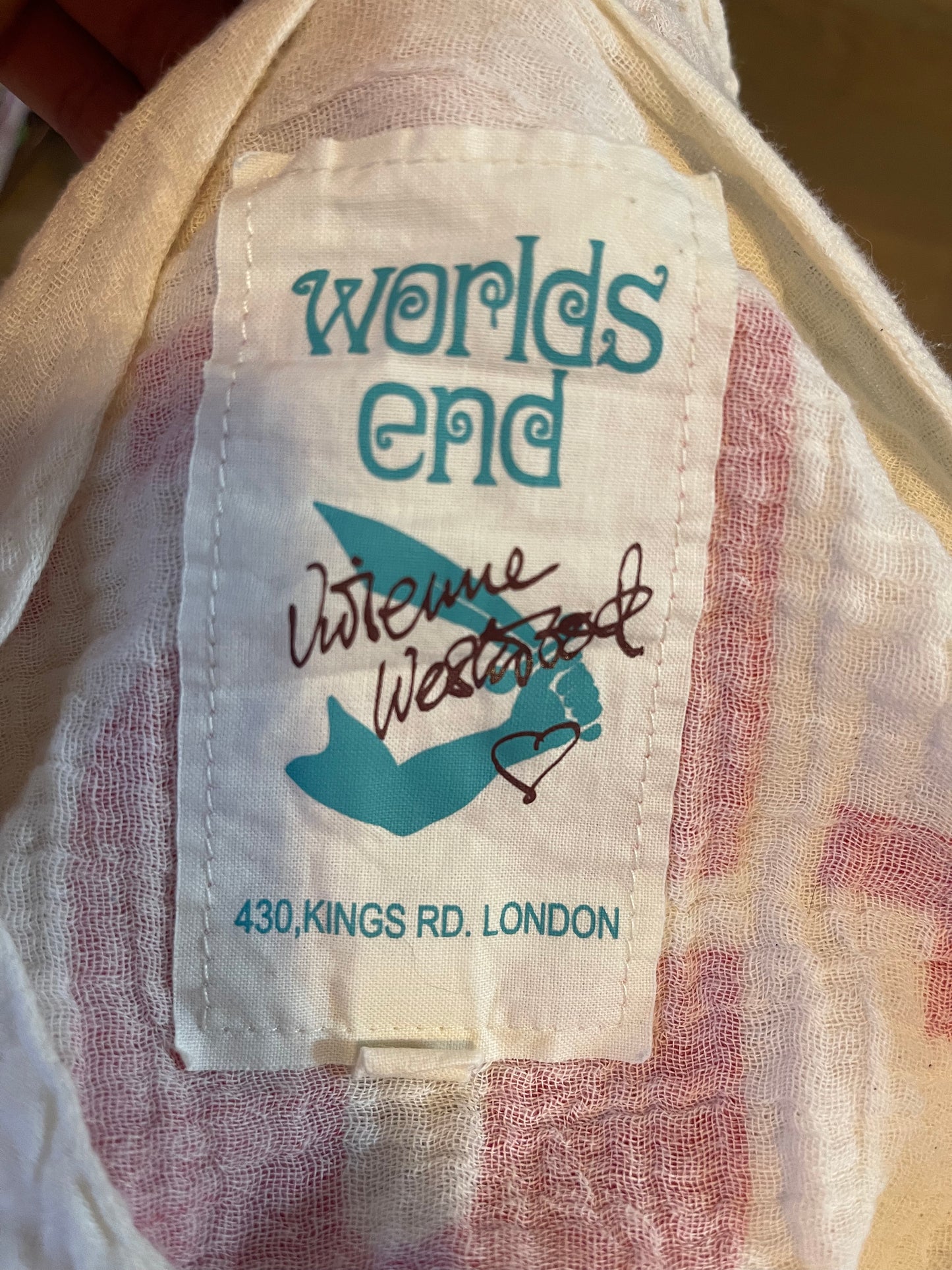 Vivienne Westwood muslin bondage top seditionaries