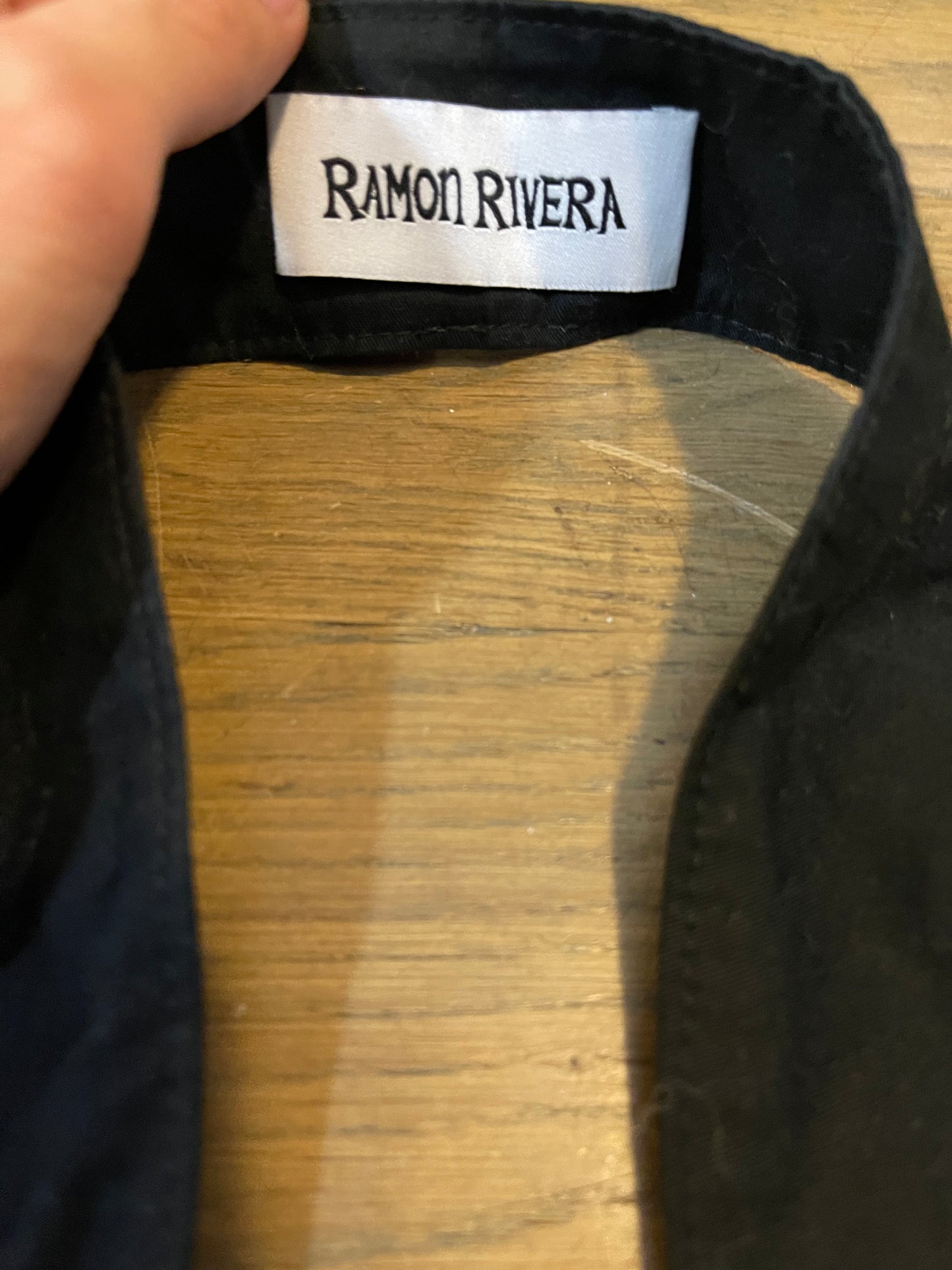 Ramona Rivera black scarf tie