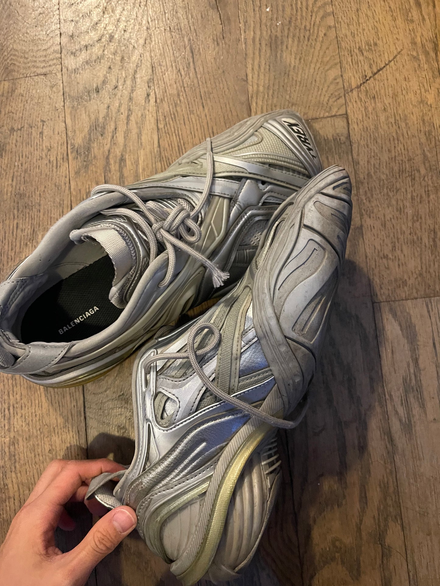Tyrex sneakers silver