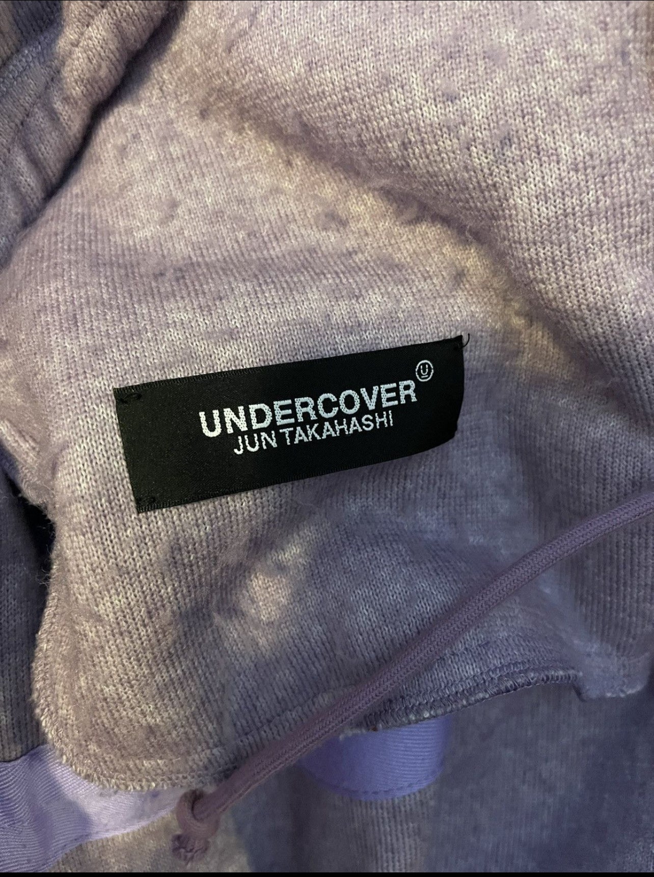 Undercover AW19 lilac bathrobe