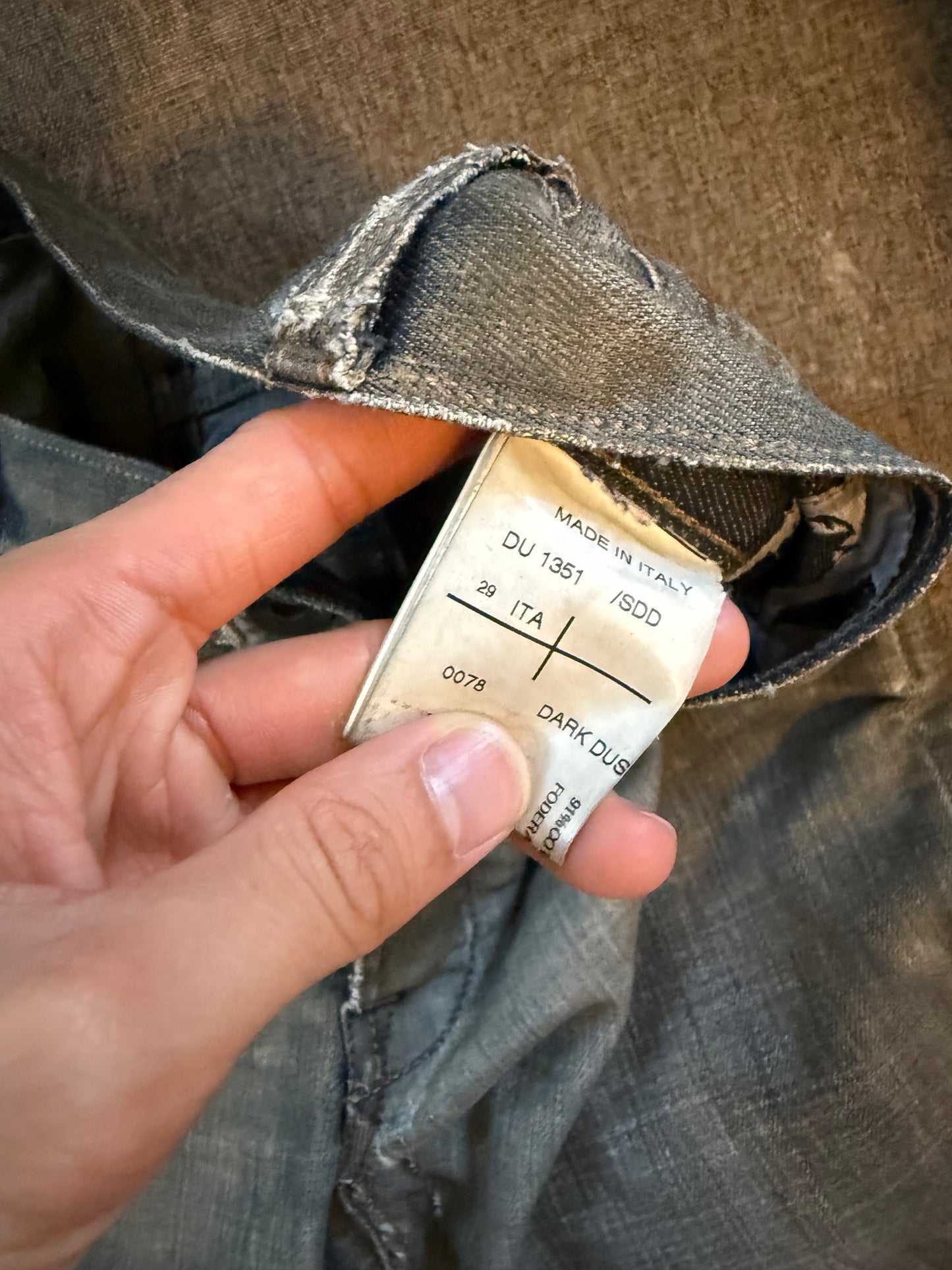 Rick Owens hogwash Detroit pants