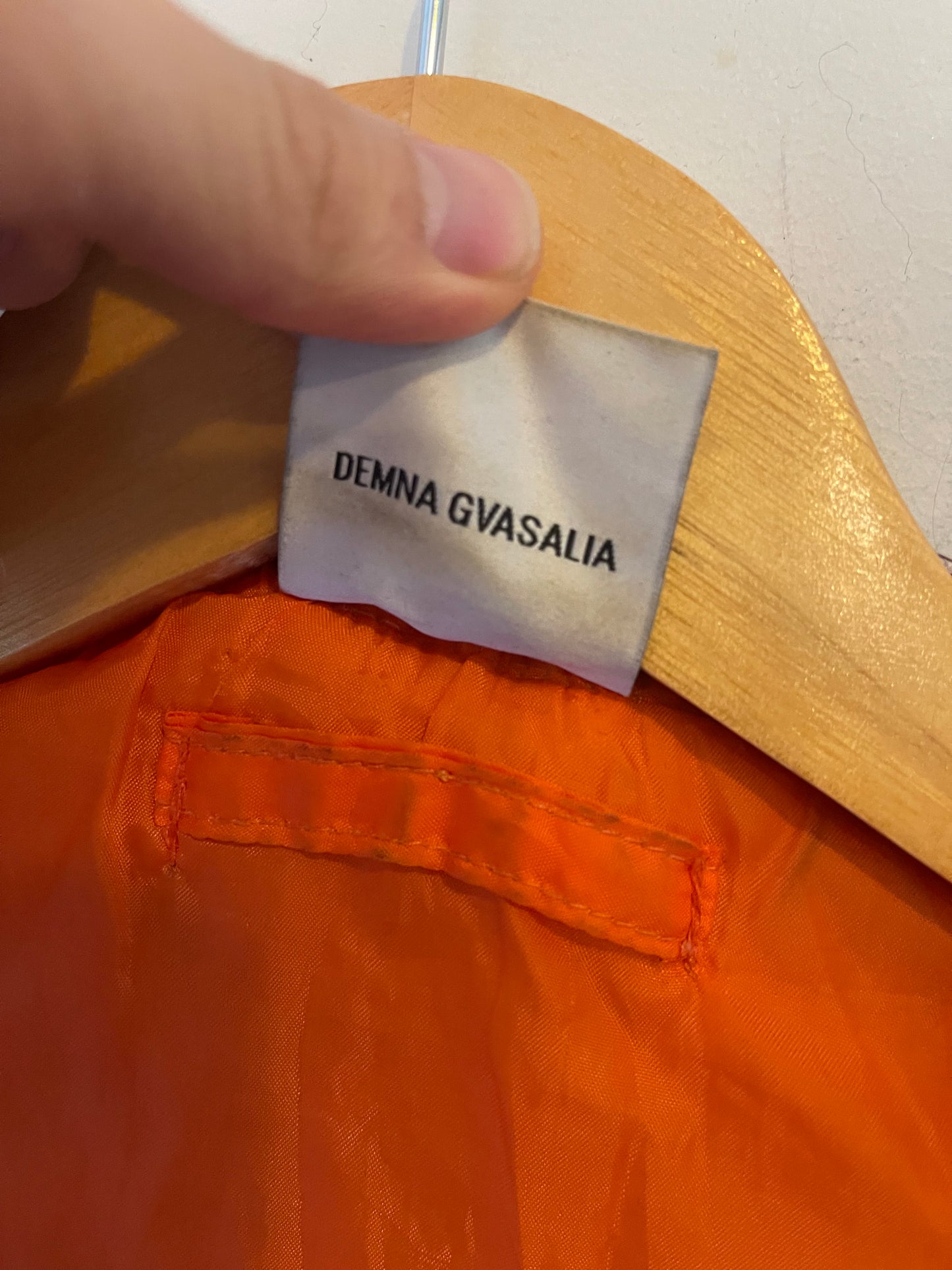 Vetements reconstructed oversized aw17 bomber
