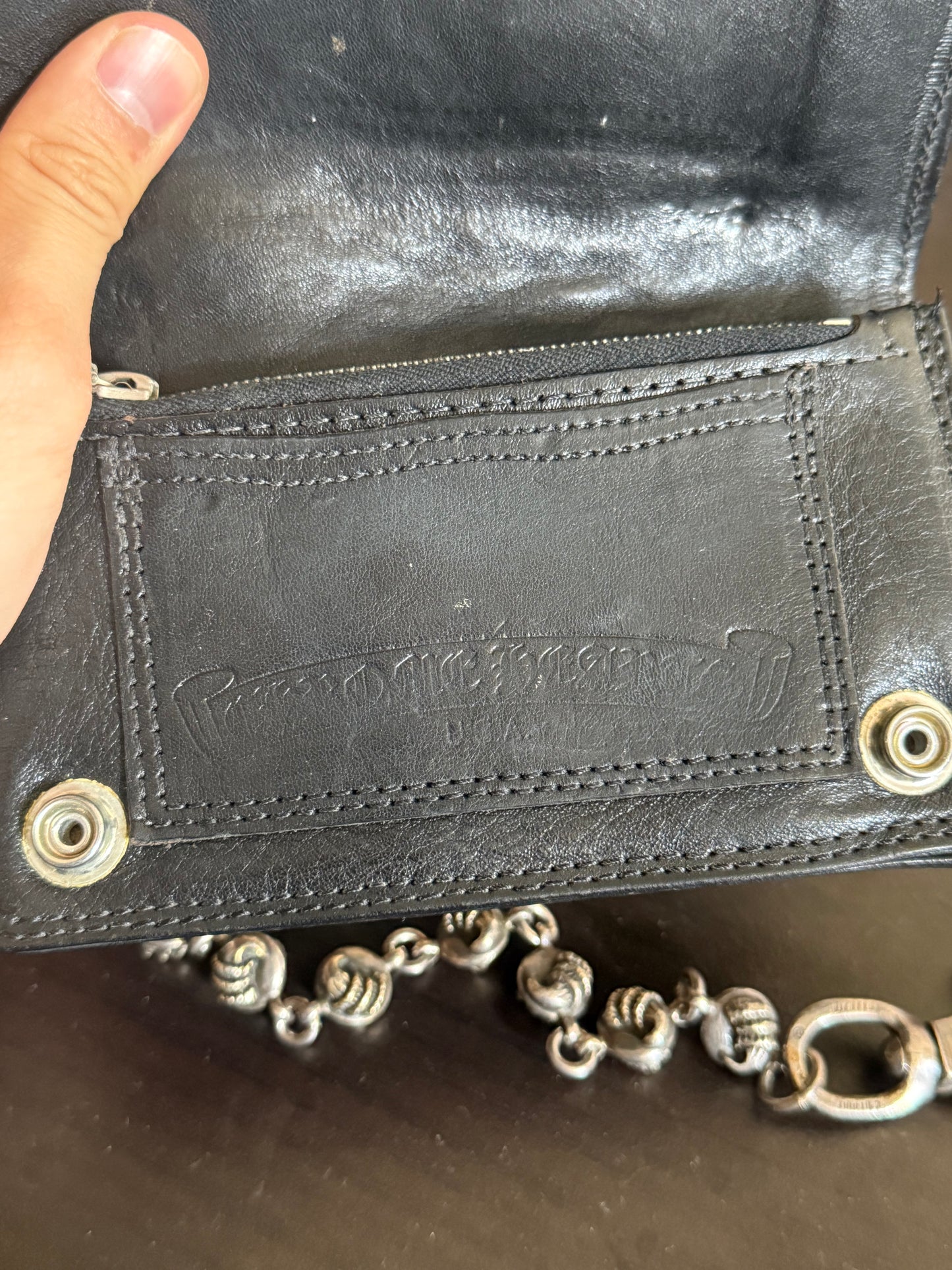 Chrome hearts 90s talon multi ball wallet chain