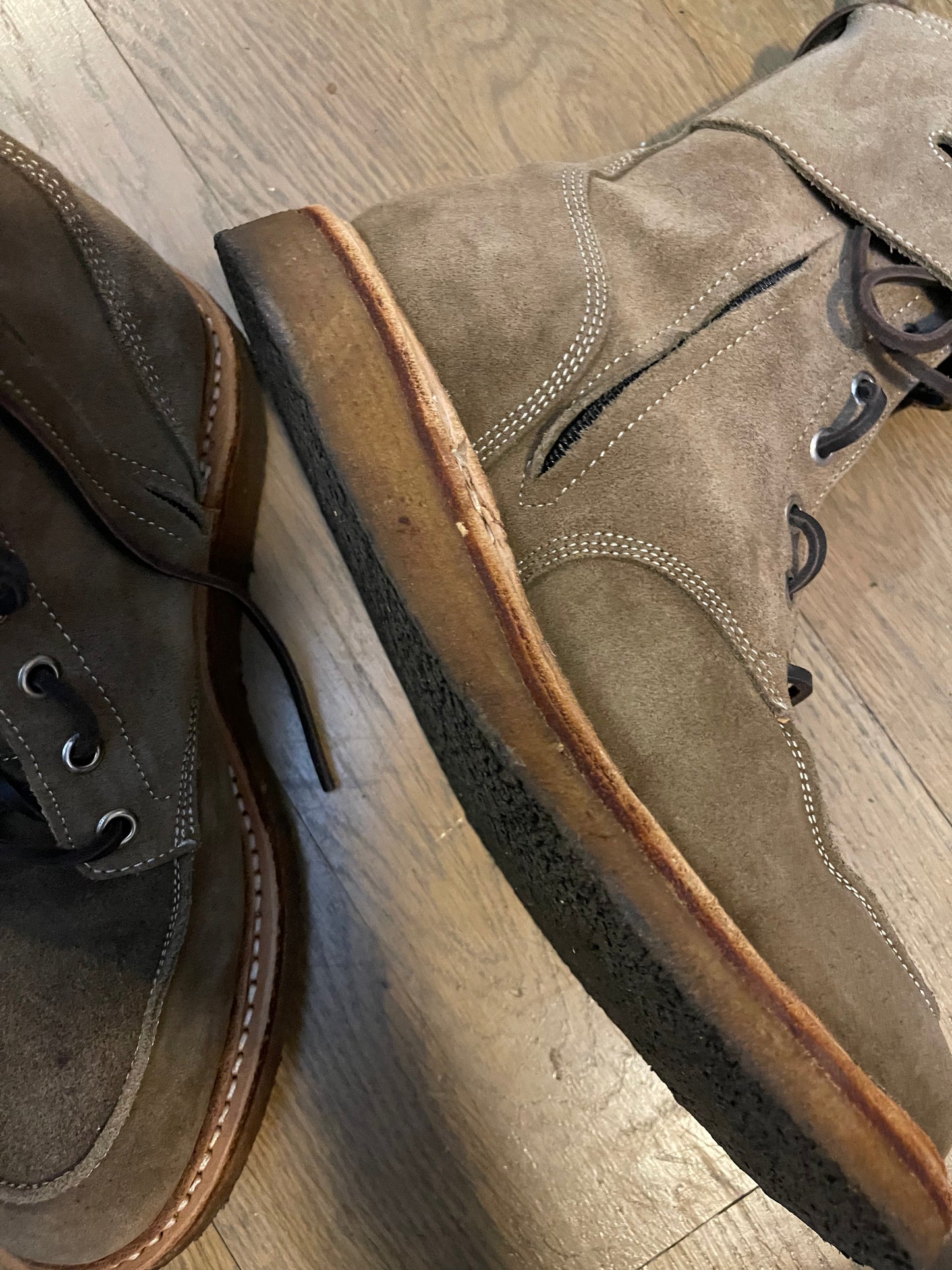 Balmain aw11 decarnin ranger boots