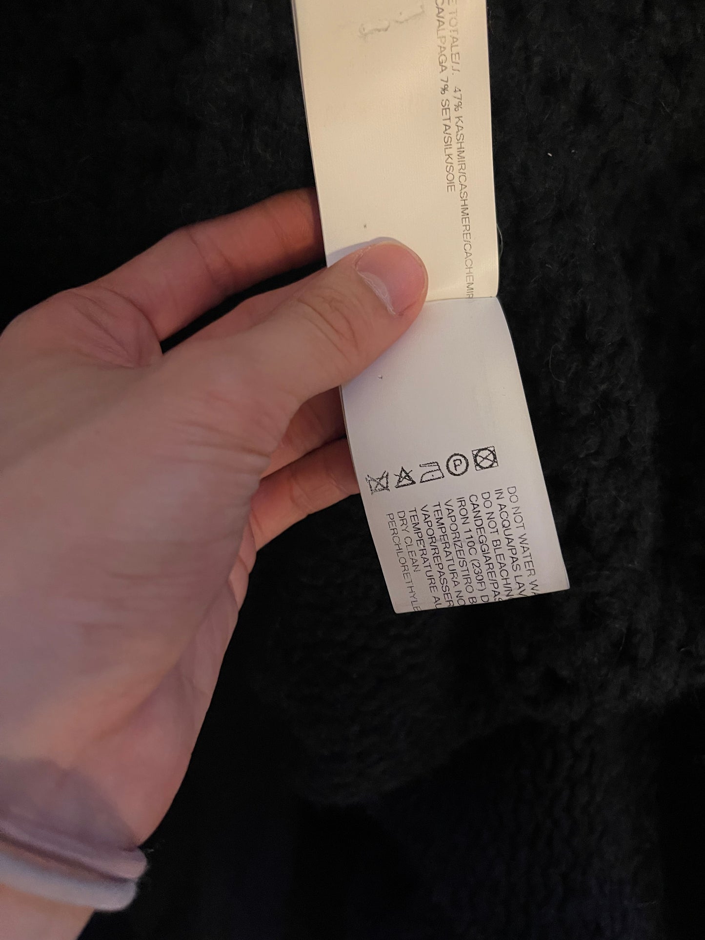 Rick Owens chrome hearts aw14 moody cardigan