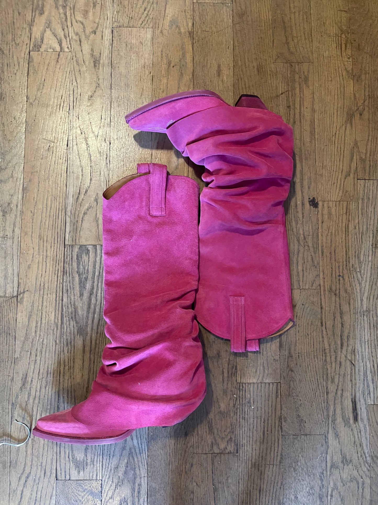 R13 leather shaft cowboy boots